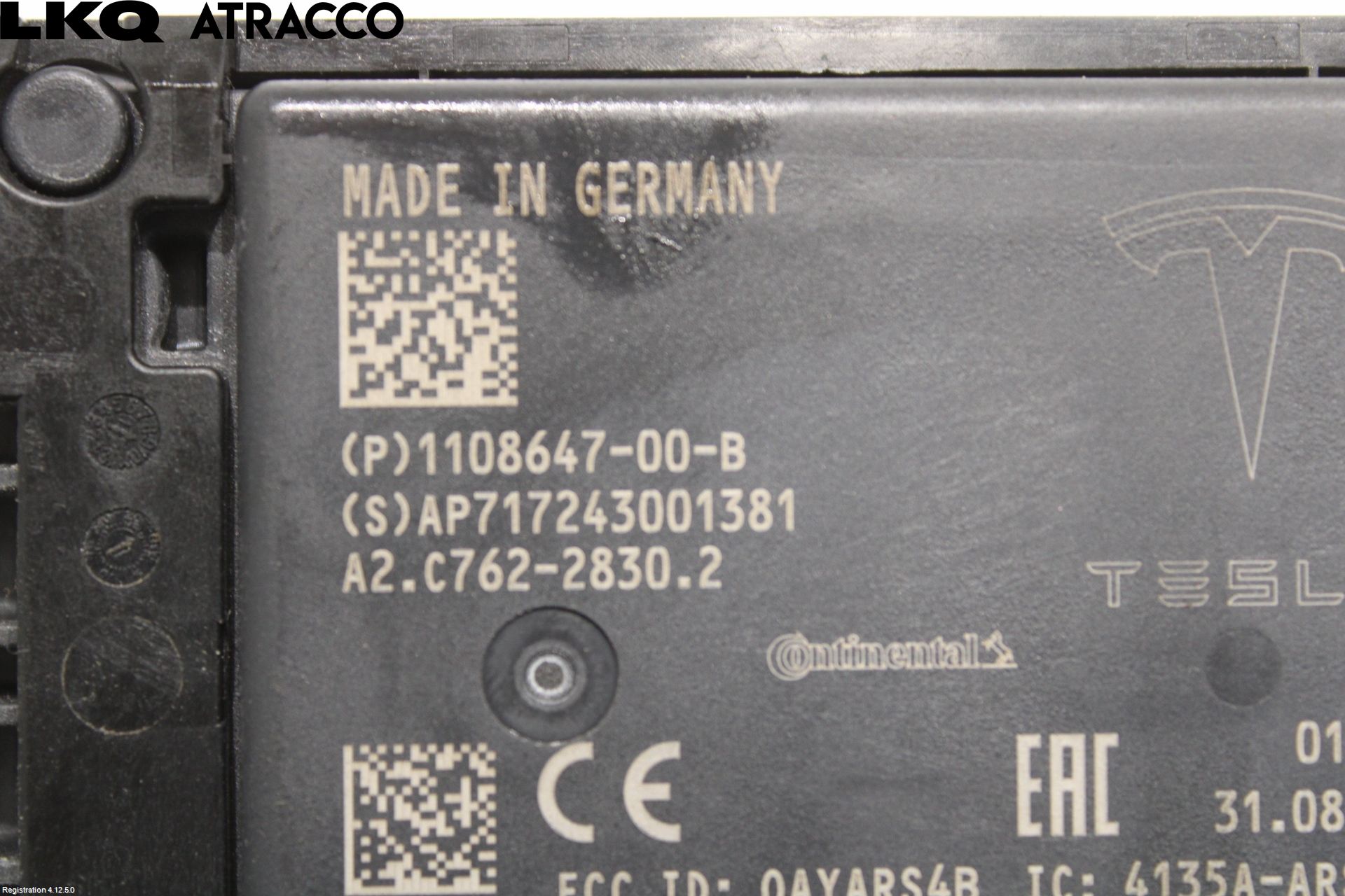 Tesla MODEL S 13- Sensor Fartsbegrensning