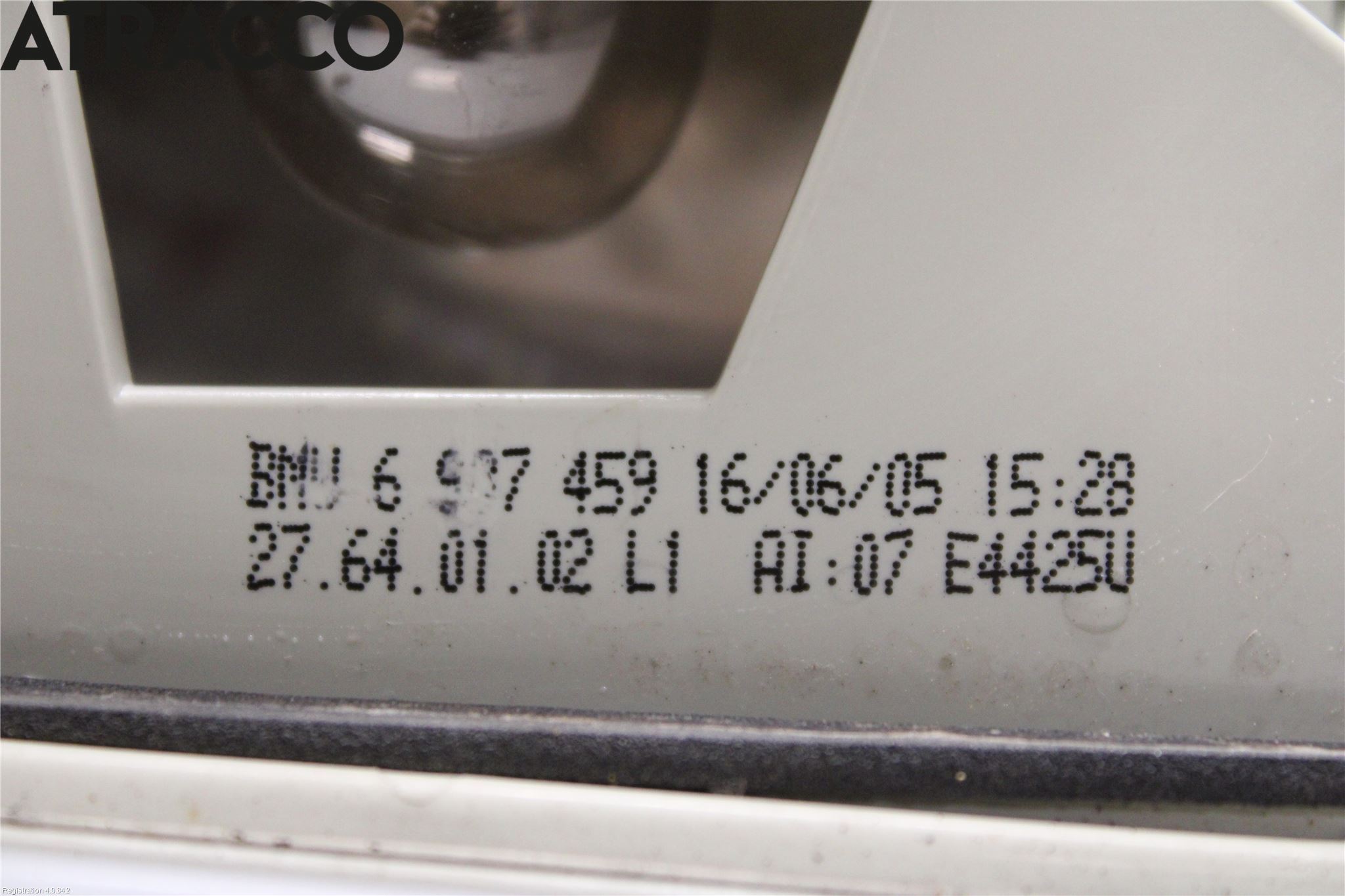 BMW 3 E90/91 SED/TOU 05-12 Baklykt Venstre  På Luke(Indre