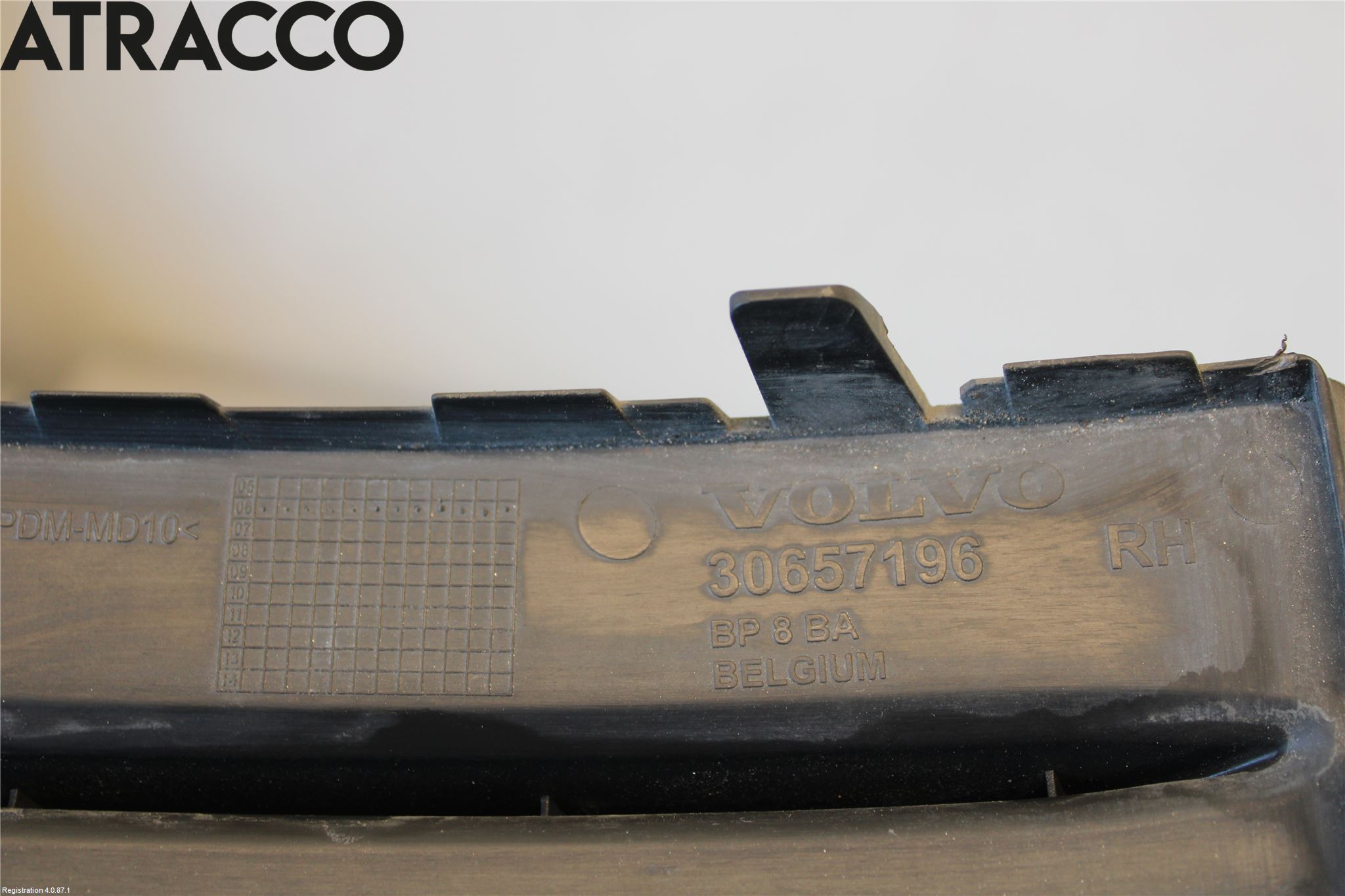 Volvo C30 07-10 Frontlykt Kurve-Tåkelys Ramme