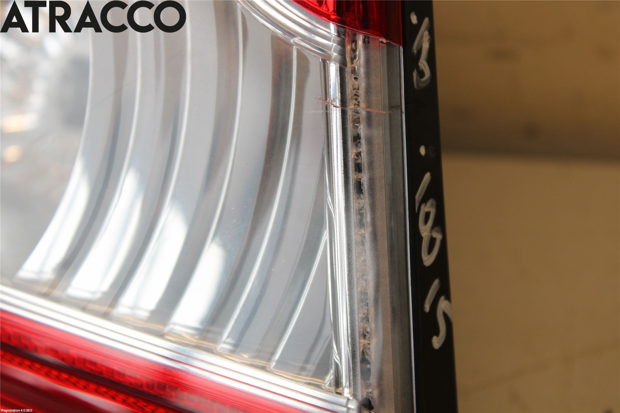 Suzuki SX4 S-CROSS 14-21 Baklykt Venstre  På Luke(Indre