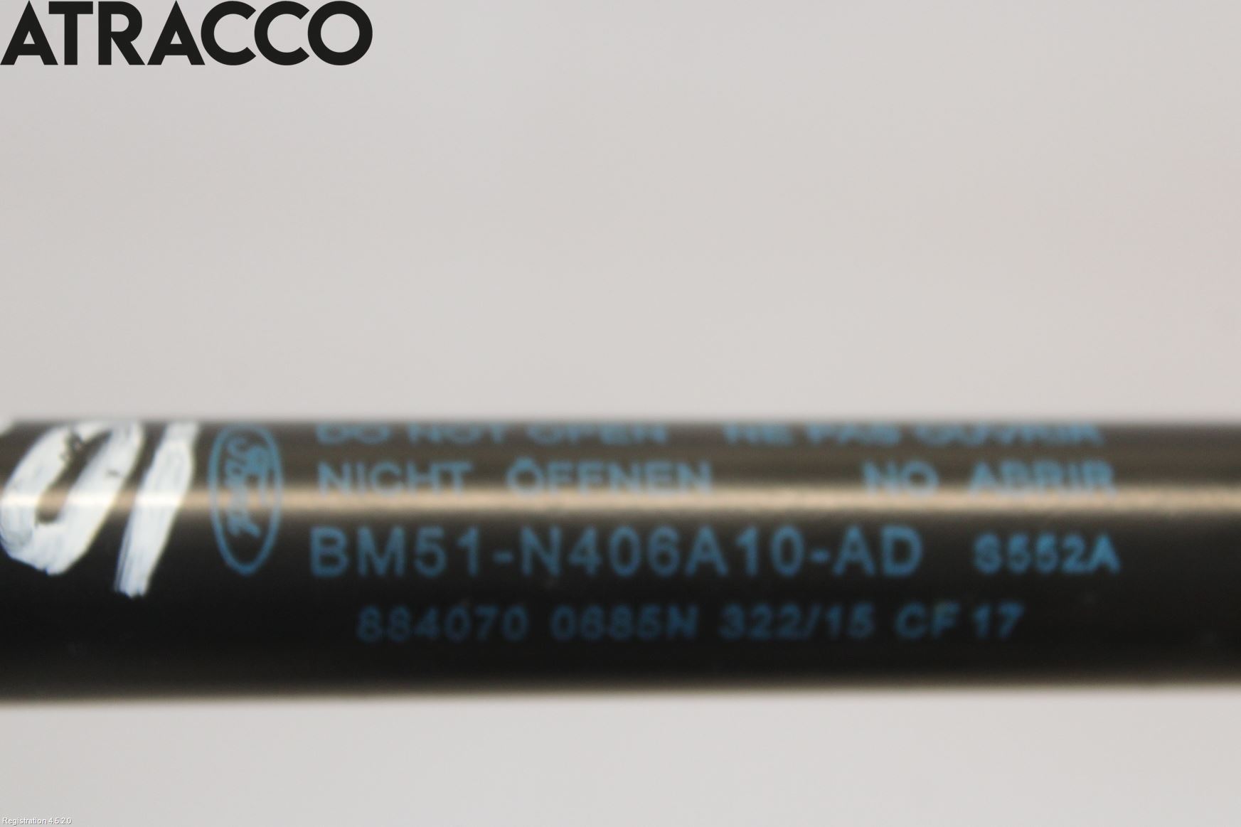 Ford FOCUS 15-18 Bakluke Demper-Gassfjær