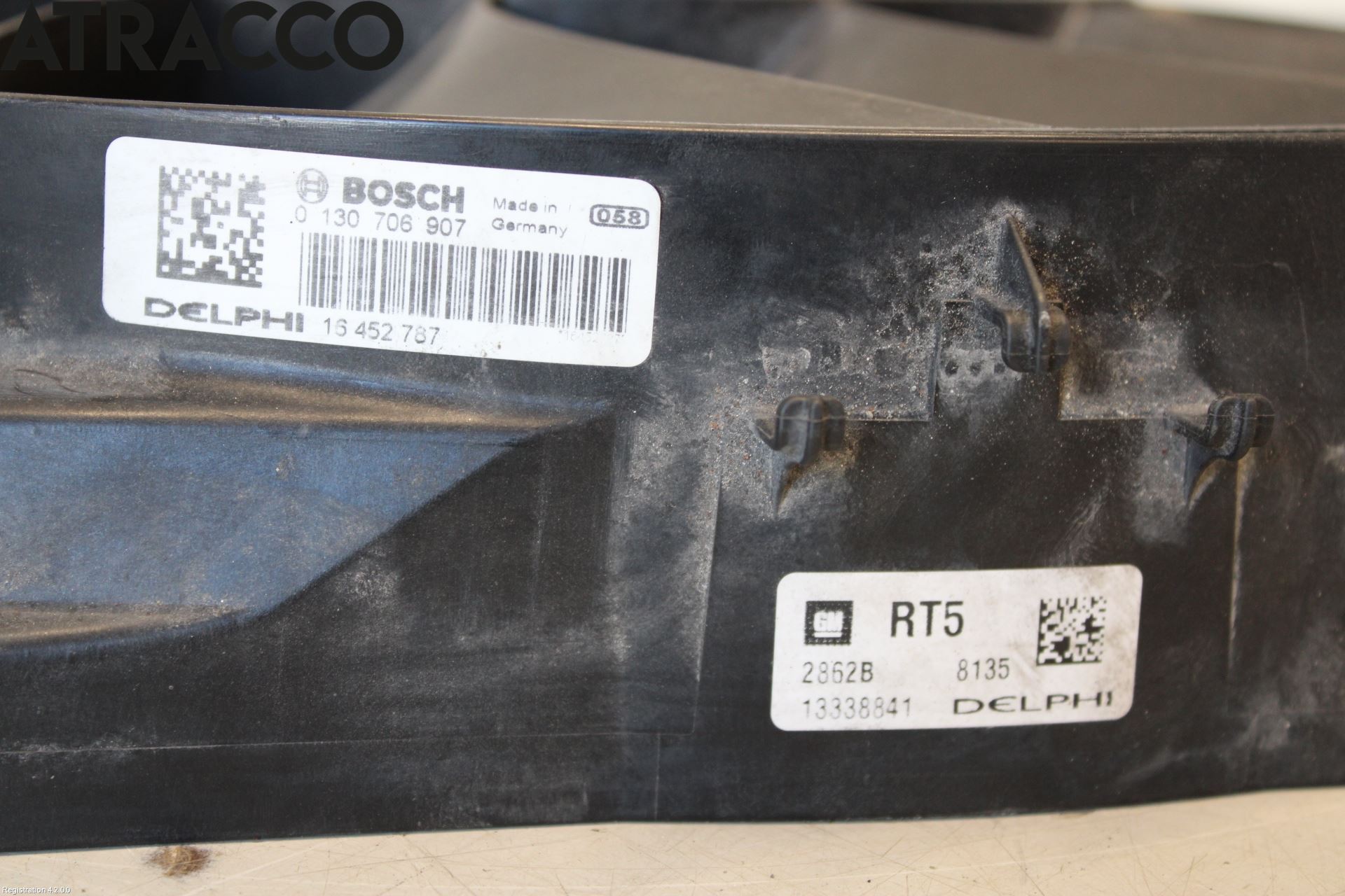 Opel ZAFIRA C 12-19 Kjølevifte Elektrisk