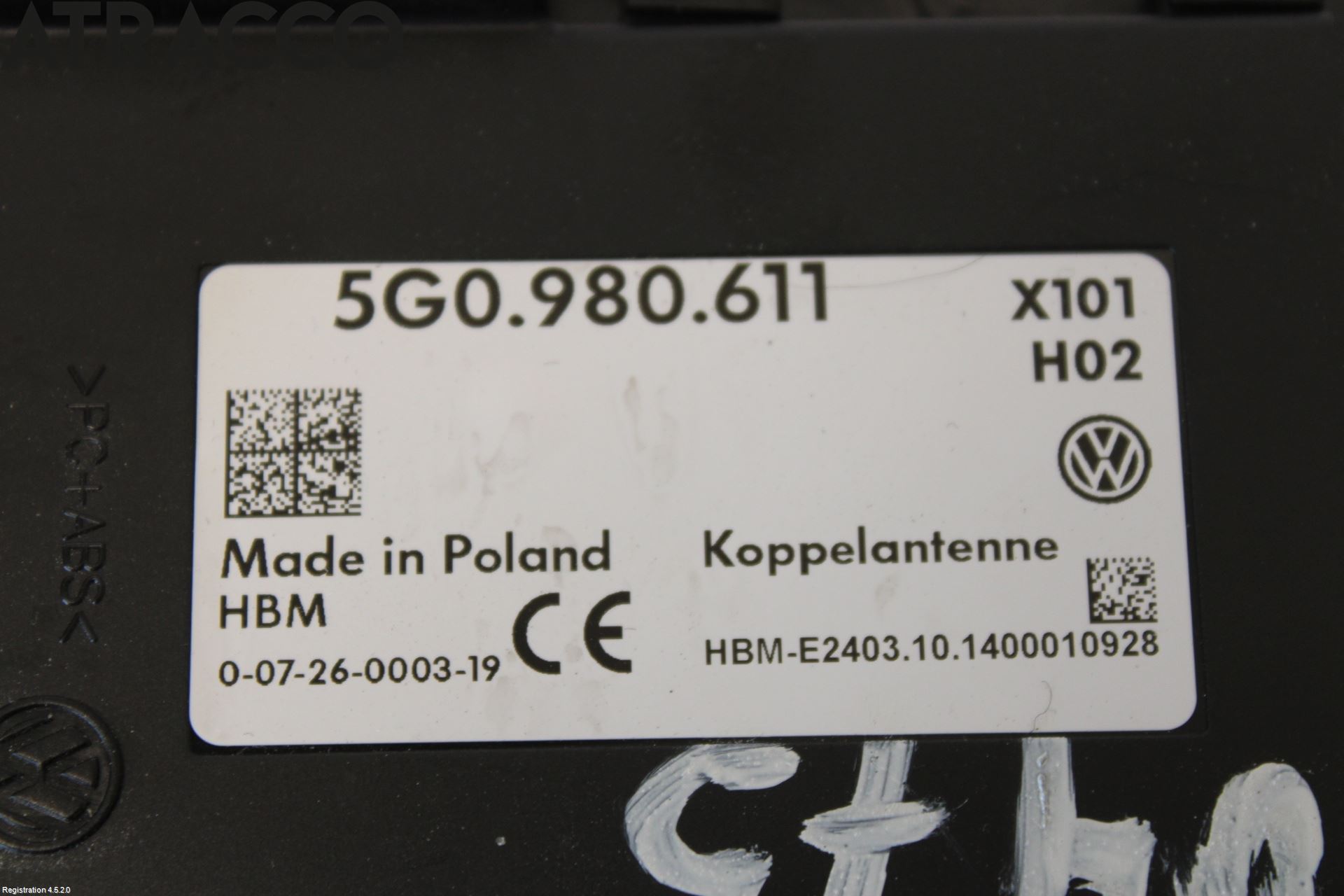 Volkswagen VW PASSAT 15-19 Stereo Antenneforsterker