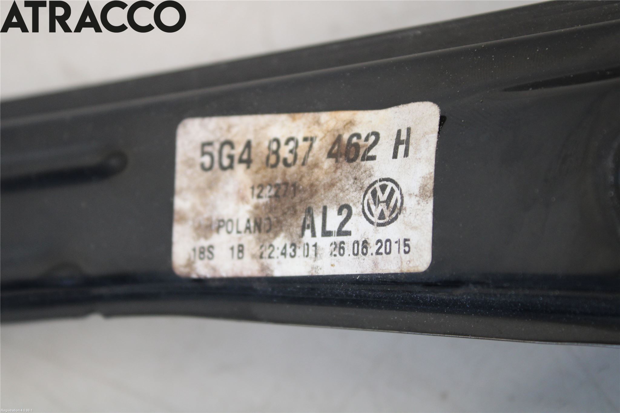 Volkswagen VW GOLF / E-GOLF VII 13-20 Vindusheis