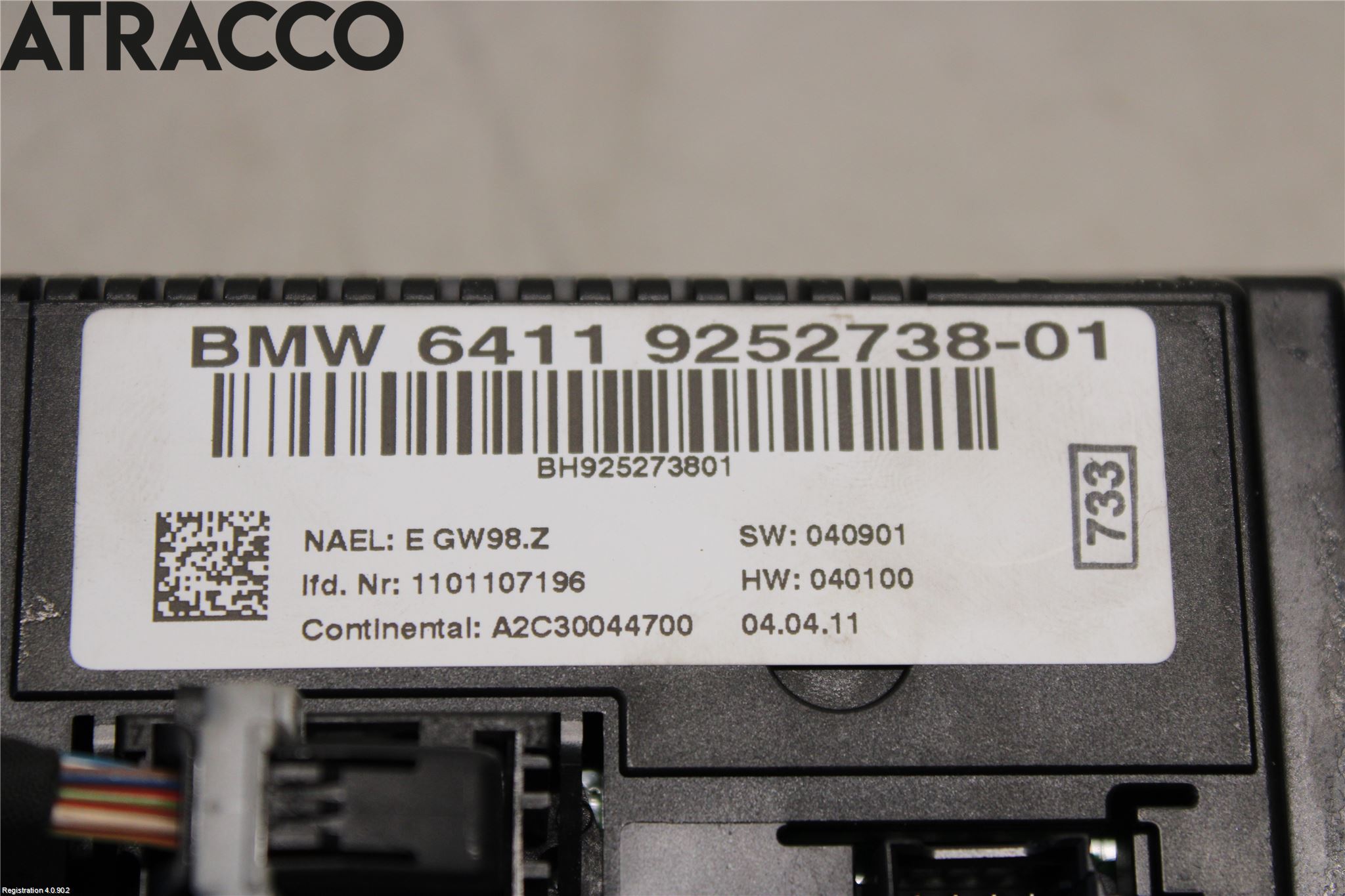 BMW X3 F25 10-17 Varme Ac Betjening-Display