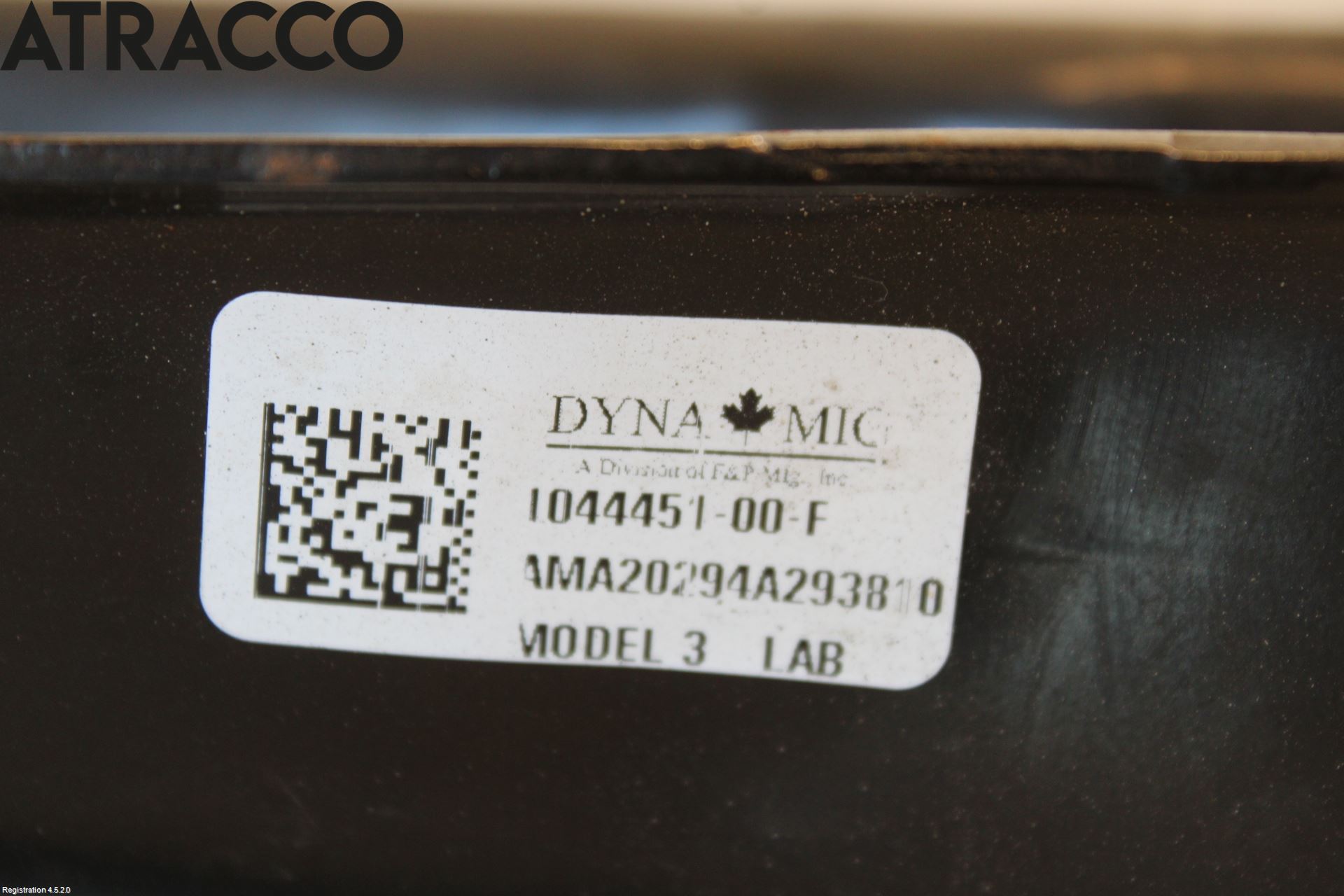 Tesla MODEL 3 17- Bærearm Bak Venstre