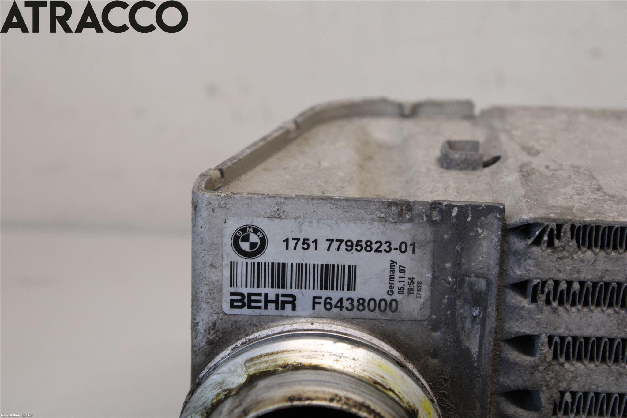 BMW 5 E60/61 Sed/Tou 02-10 Intercooler Radiator