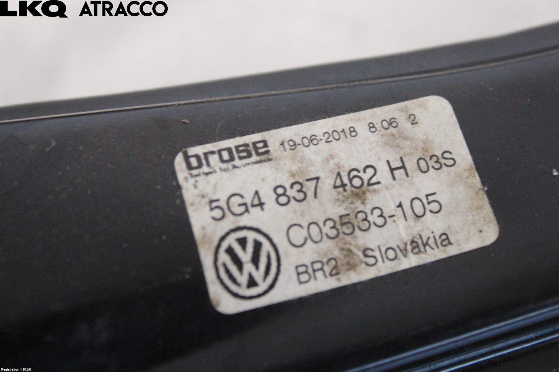 Volkswagen VW GOLF / E-GOLF VII 13-20 Vindusheis