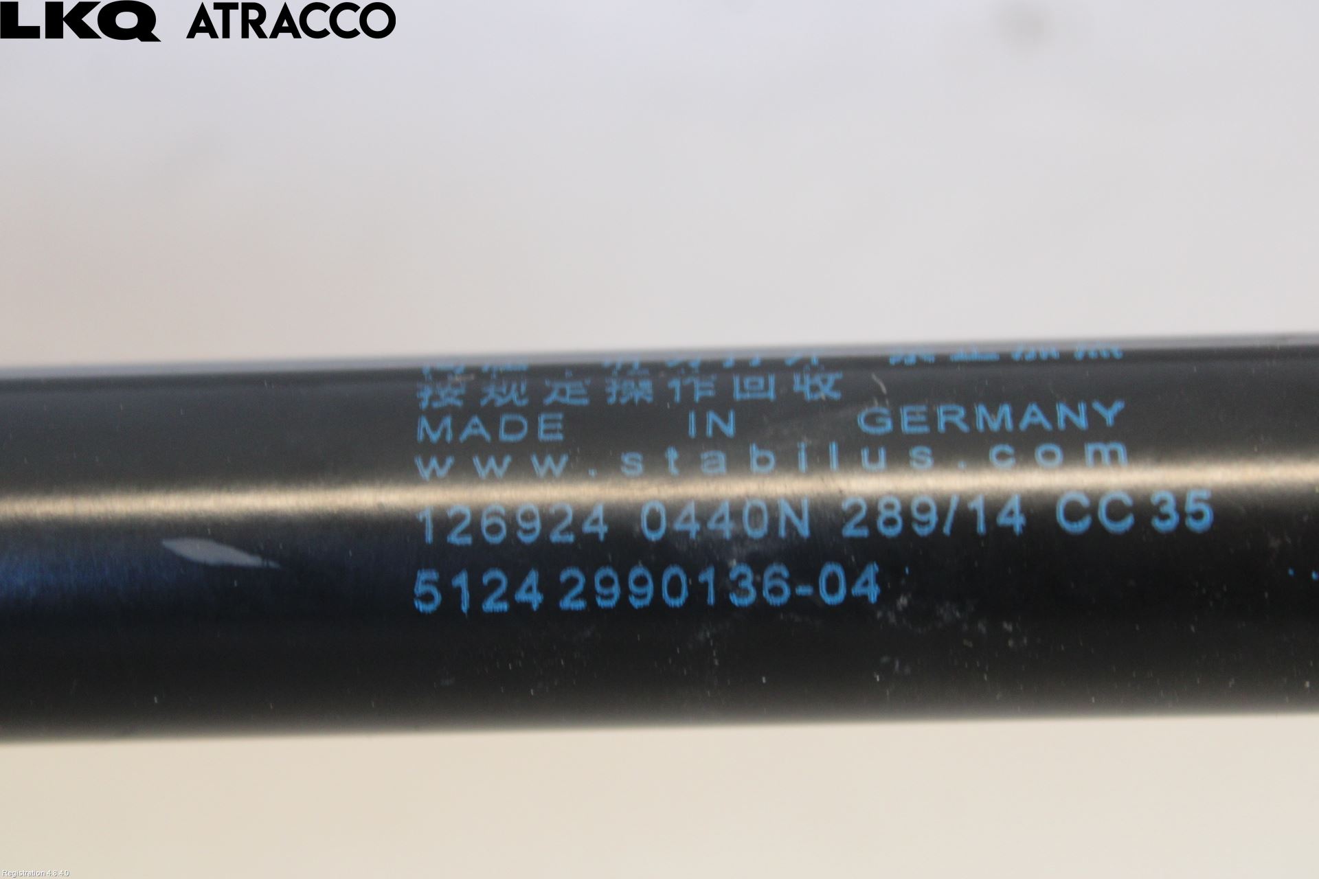 BMW X1 E84 10-15 Bakluke Demper-Gassfjær