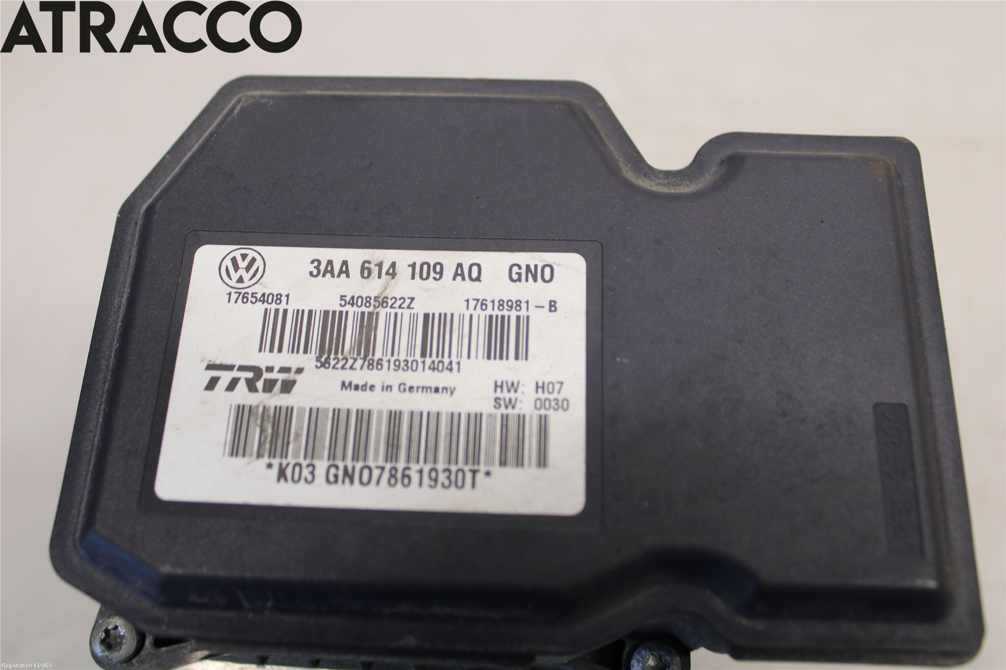 Volkswagen VW PASSAT 11-14 Abs Hydraulikkaggregat