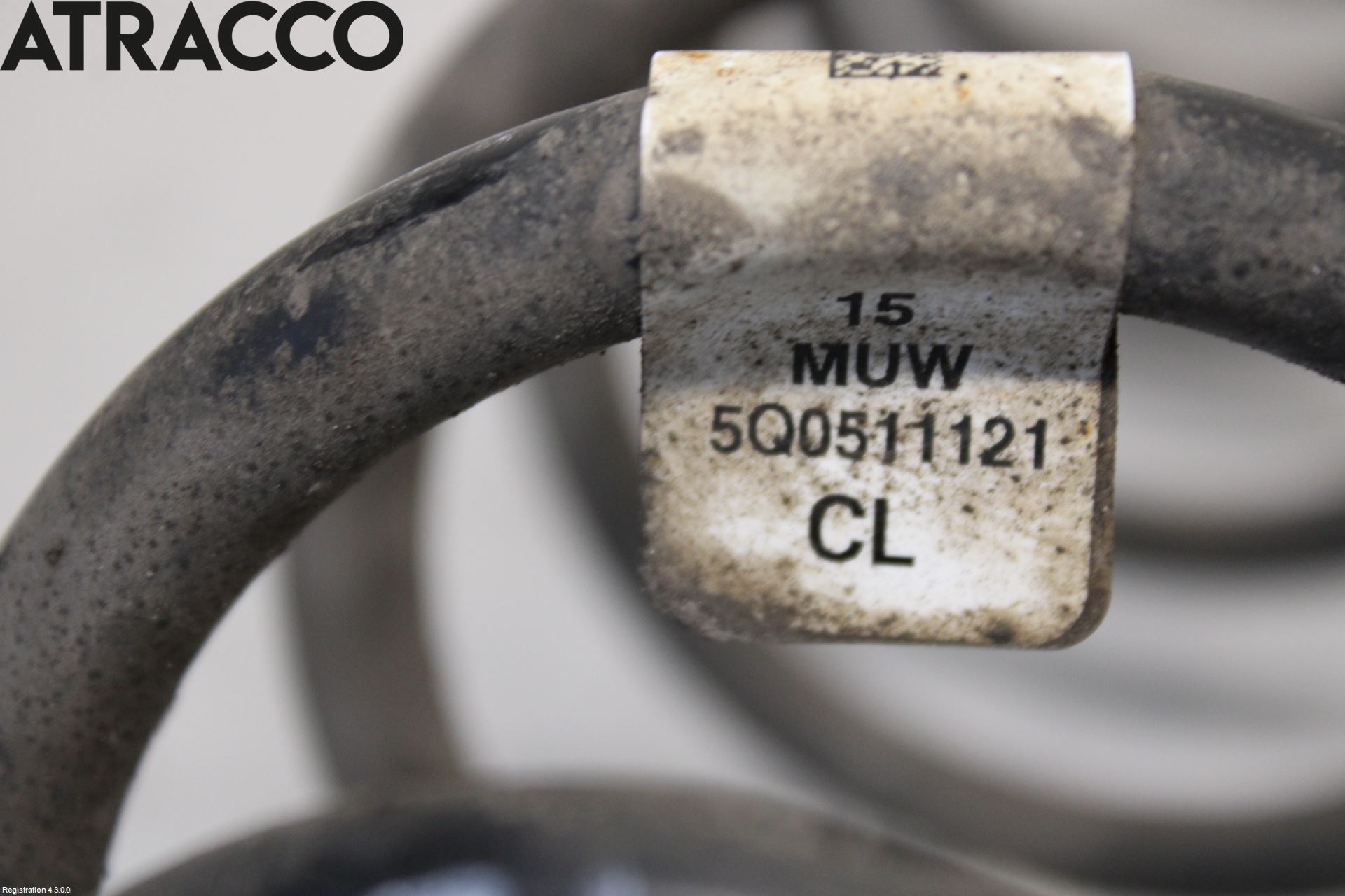 Audi Q2/SQ2 17- Fjær Bak