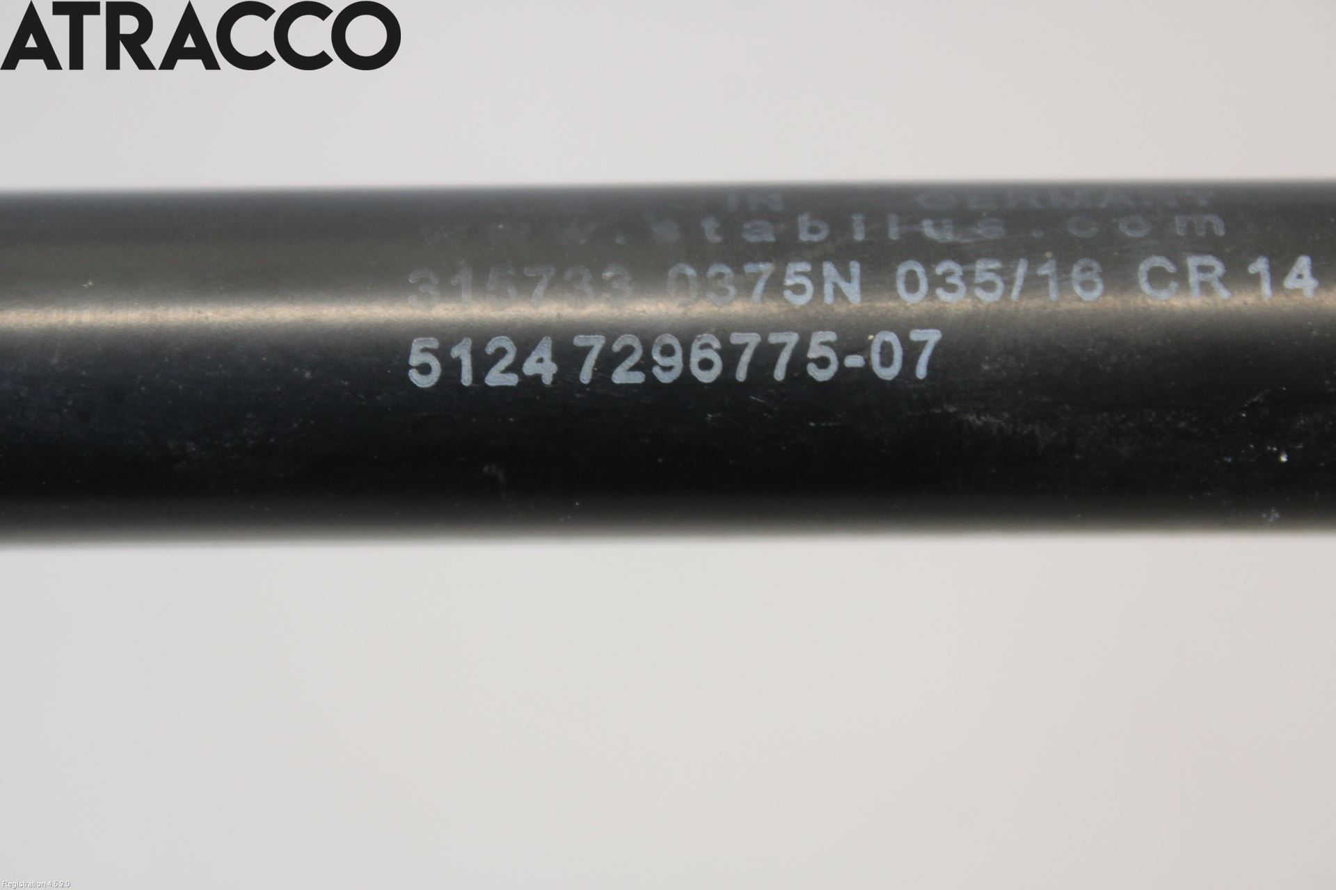 BMW i3 I01 13-22 Bakluke Demper-Gassfjær