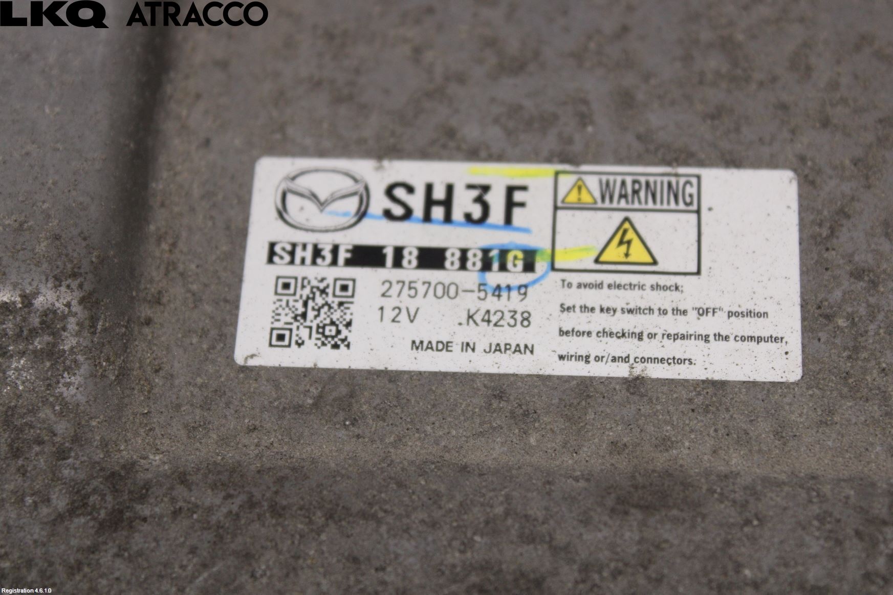 Mazda CX-5 12-17 Styreenhet Innsprøytning