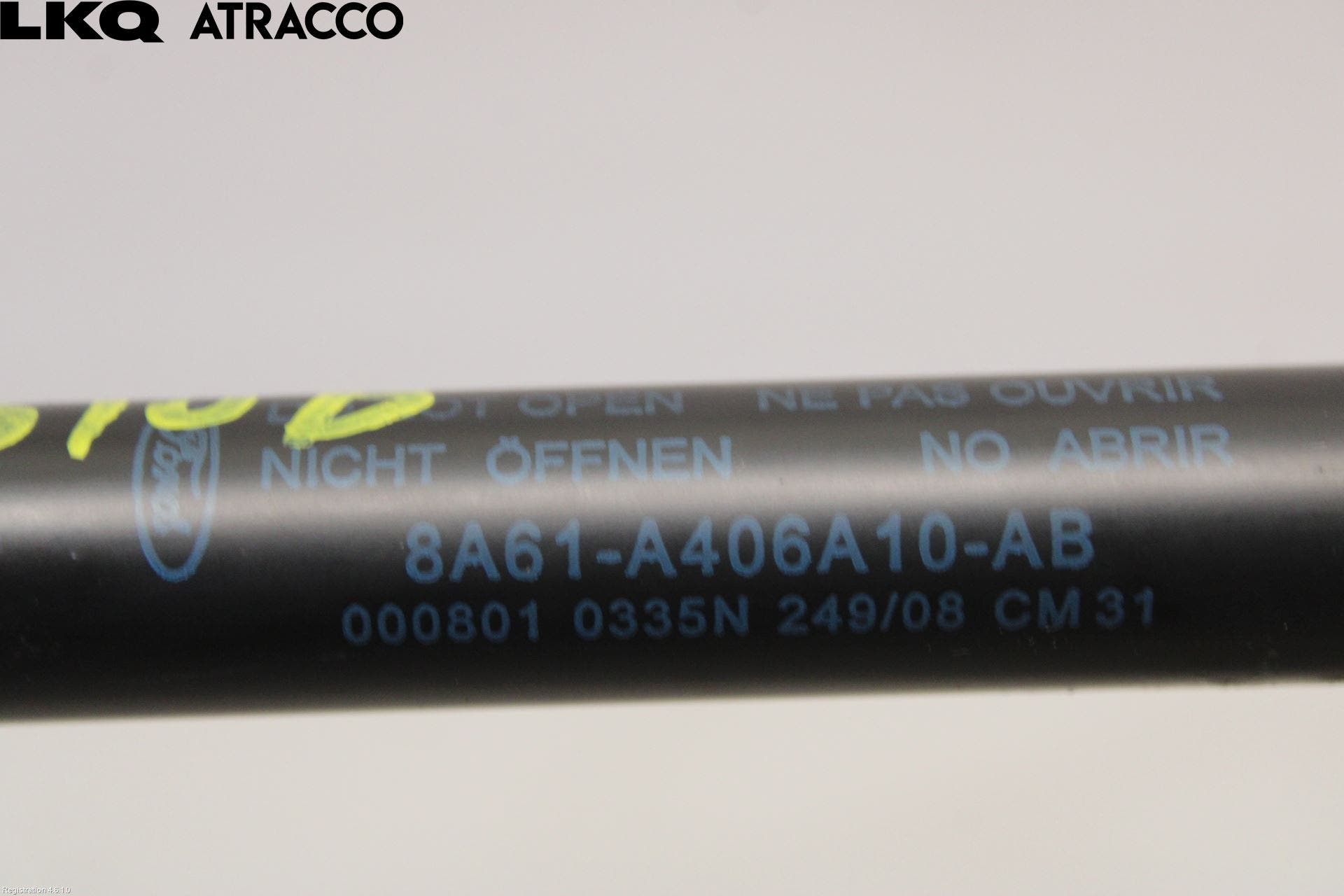 Ford FIESTA 09-12 Bakluke Demper-Gassfjær