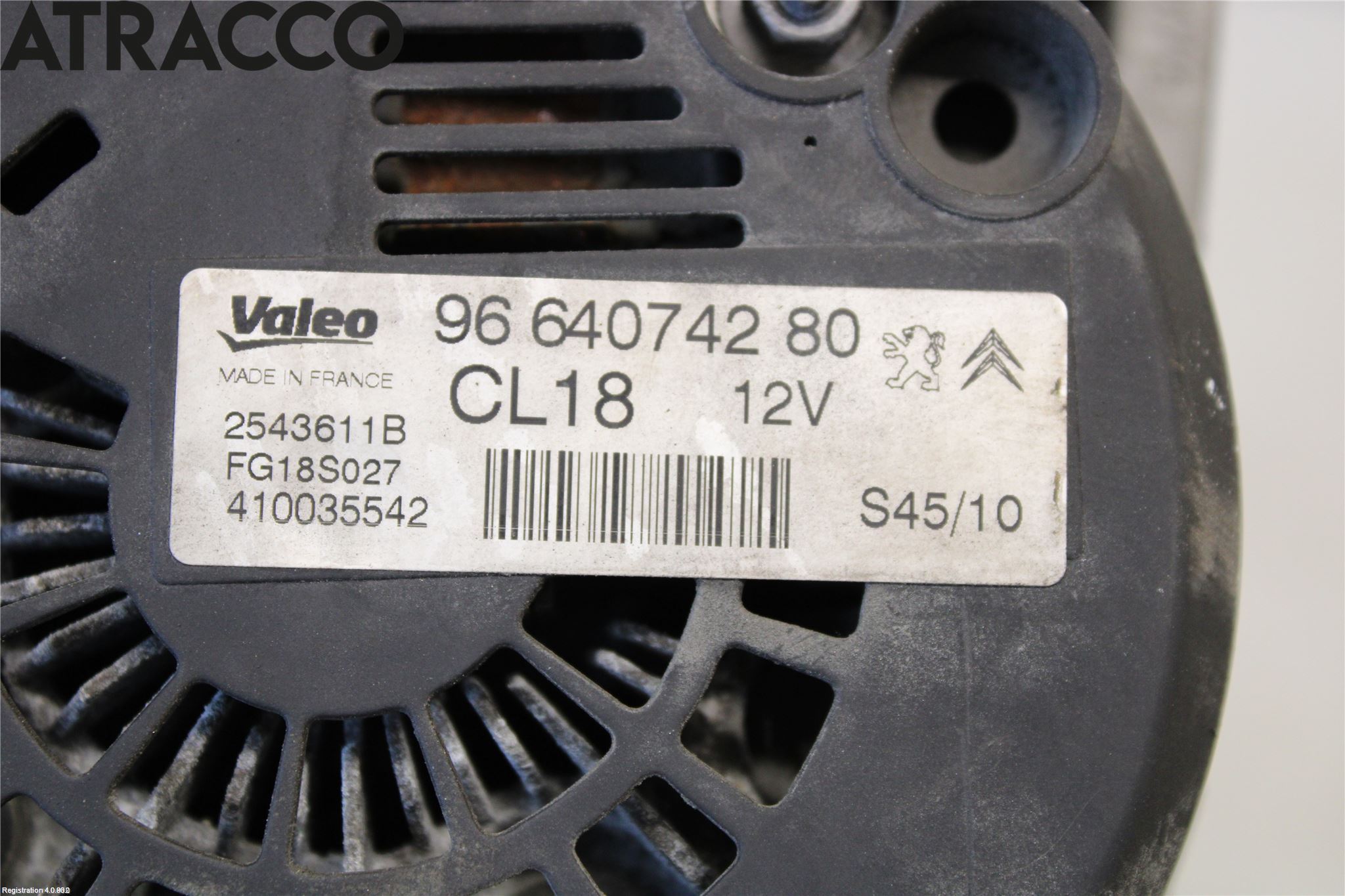 Peugeot 3008 09-16 Dynamo