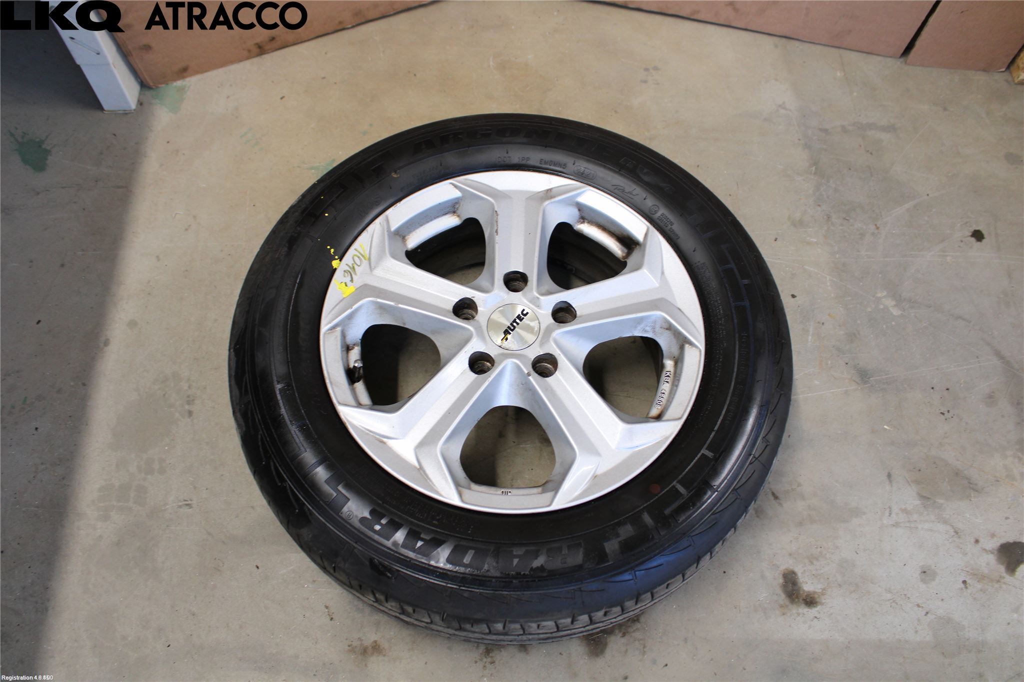 Volkswagen VW CADDY 11-15 Dekk Vinter På Alu Felg 4Stk