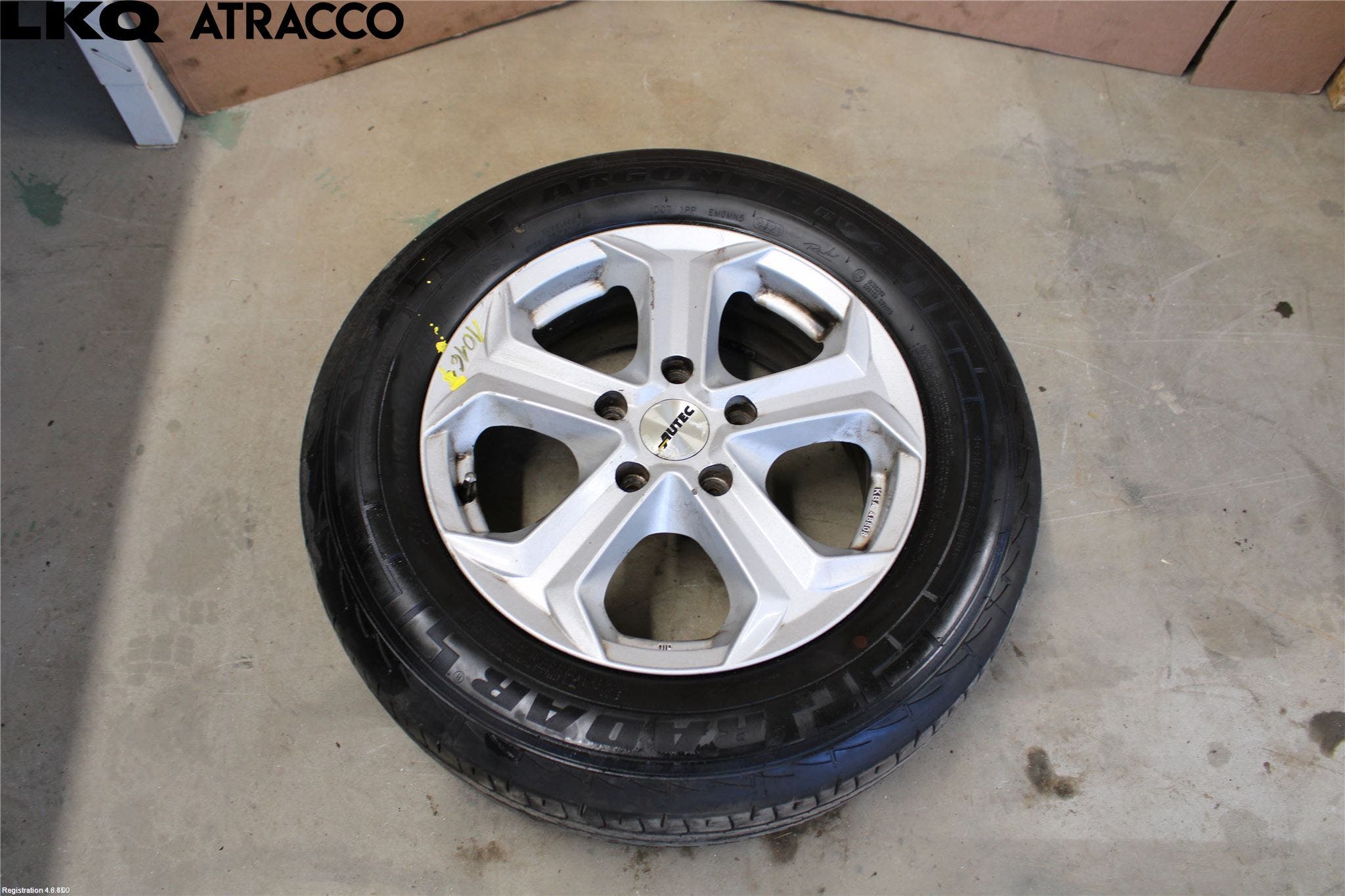 Volkswagen VW CADDY 11-15 Dekk Vinter På Alu Felg 4Stk