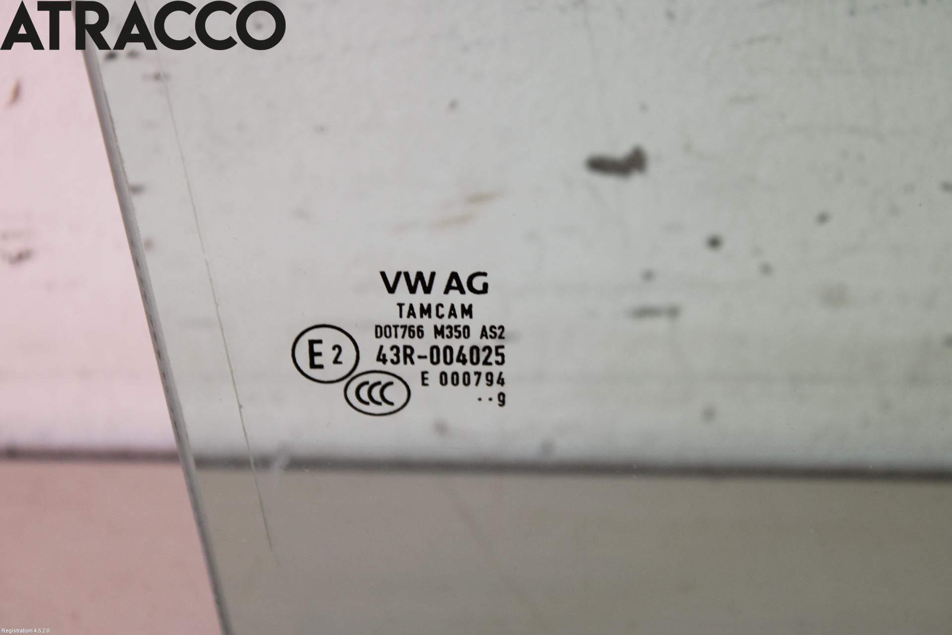 Volkswagen VW CRAFTER II / E-CRAFTER 17- Dørrute Foran Venstre Trekant