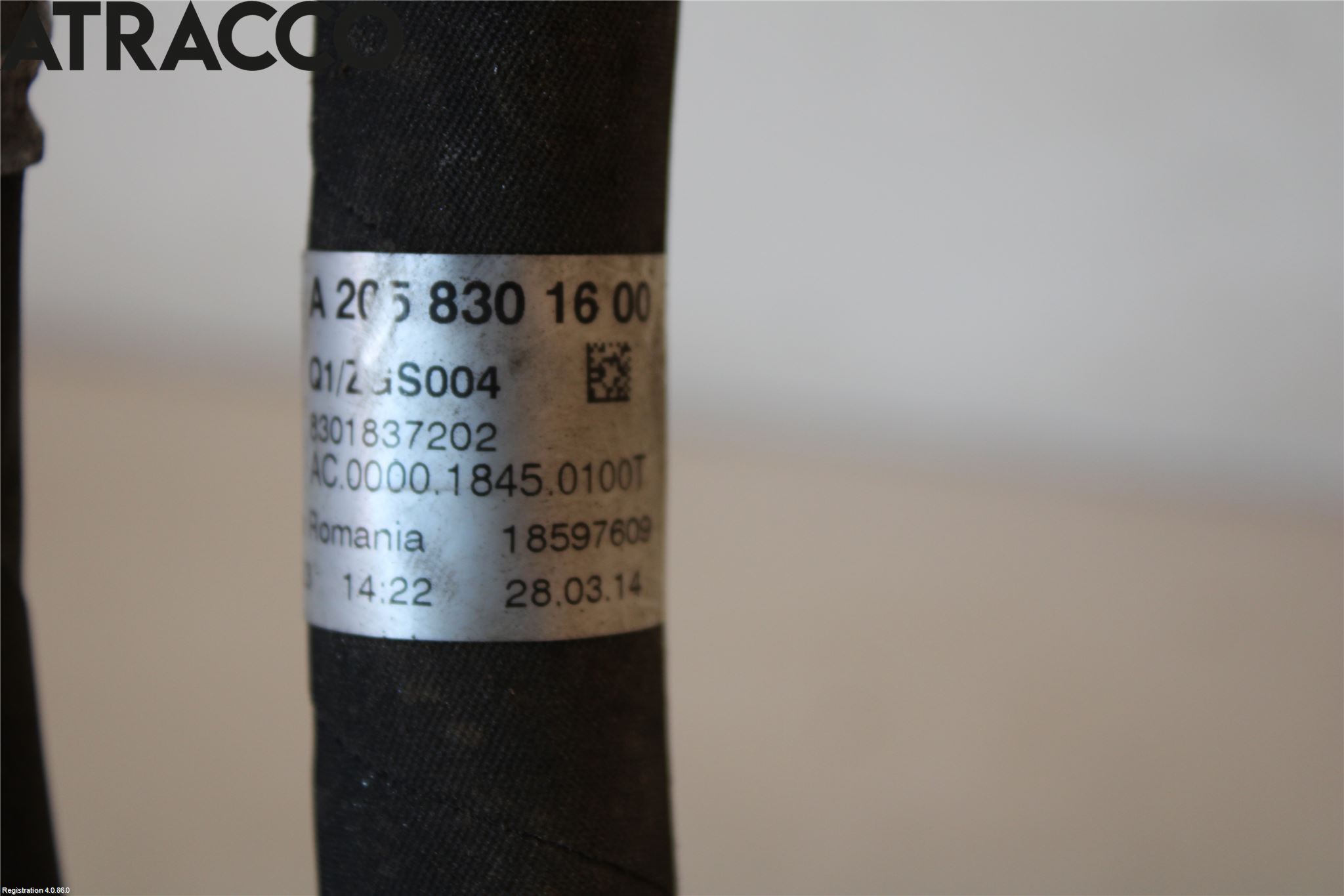 Mercedes-Benz MB C-KLASS (W205) 14-21 Varme Ac Slange - Rør