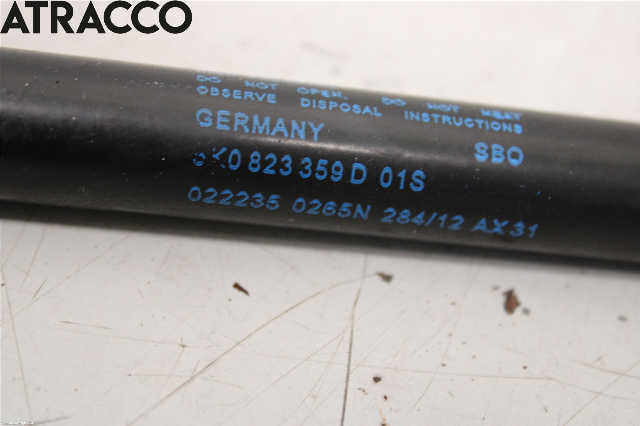 Volkswagen VW GOLF VI 09-13 Panser Demper-Gassfjær