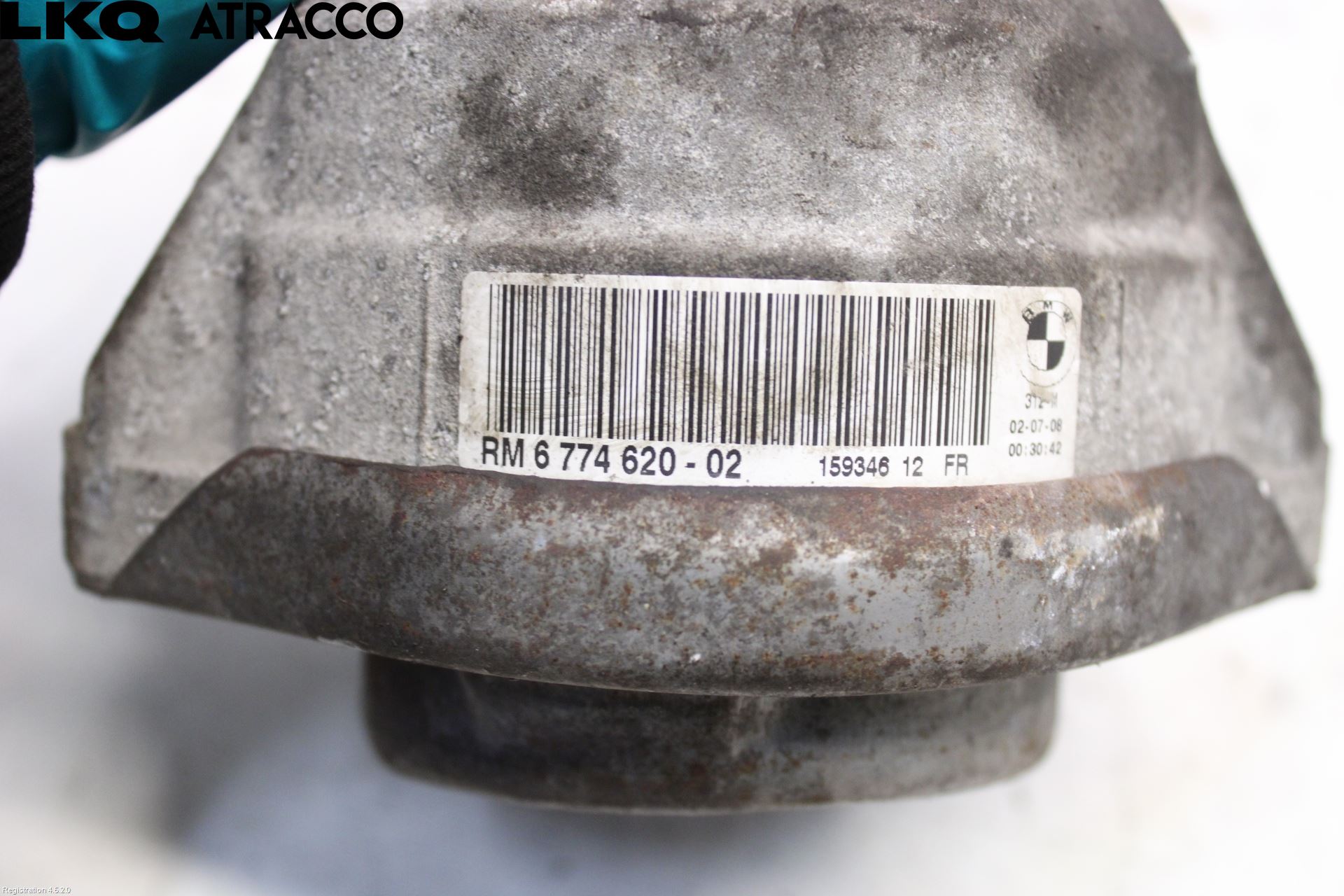 BMW 5 E60/61 Sed/Tou 02-10 Motor Feste Stål-Alu