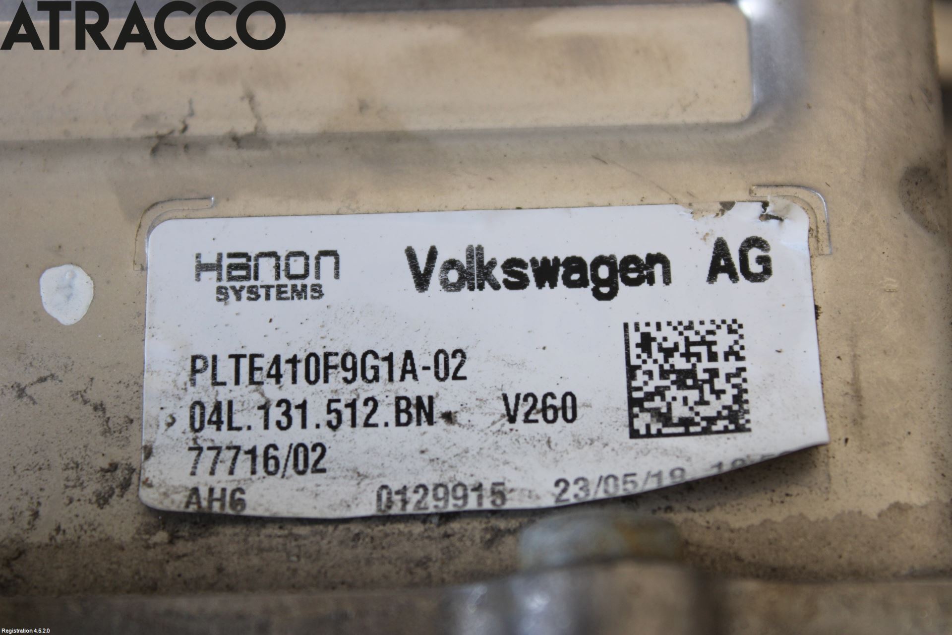 Volkswagen VW CRAFTER II / E-CRAFTER 17- Eksos Kjøler