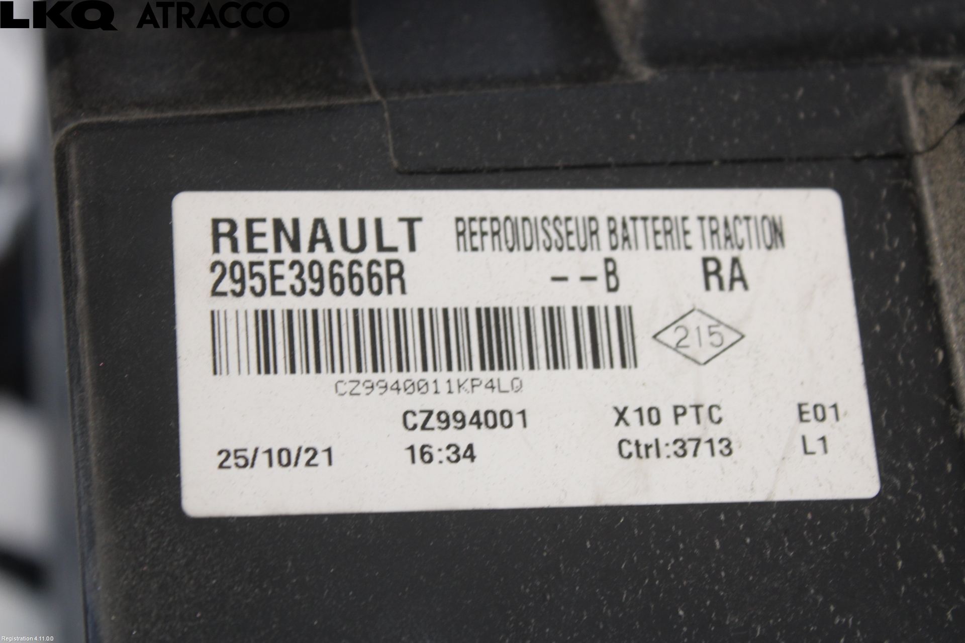 Renault ZOE/E-TECH 13- Kjøle - Varme Øvrig