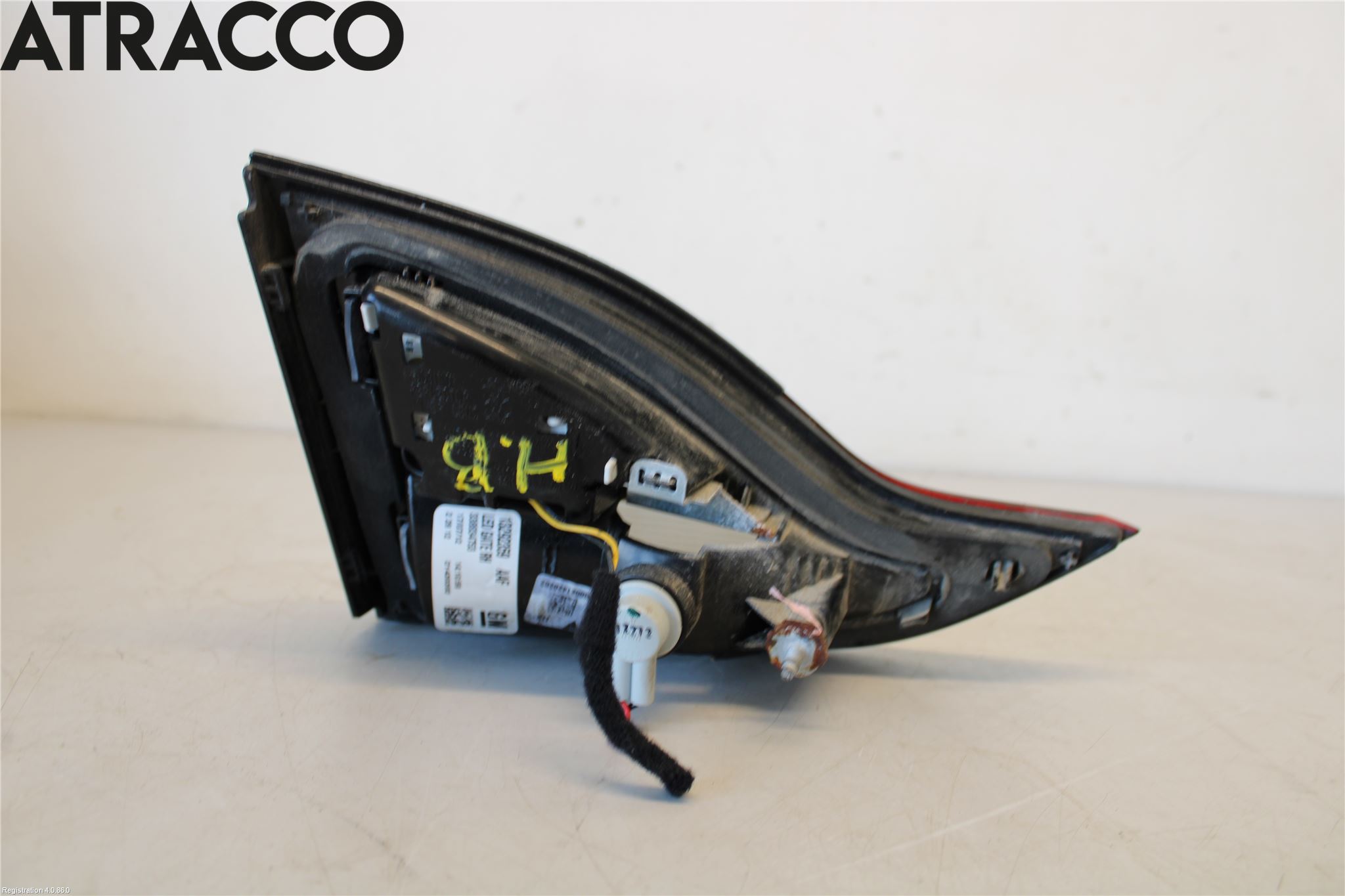 Opel ZAFIRA C 12-19 Baklykt Høyre  På Luke(Indre)