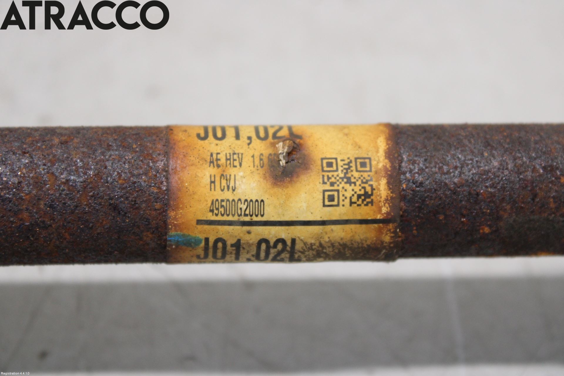 Hyundai IONIQ AE 17-22 Drivaksel Foran Kompl Venstre