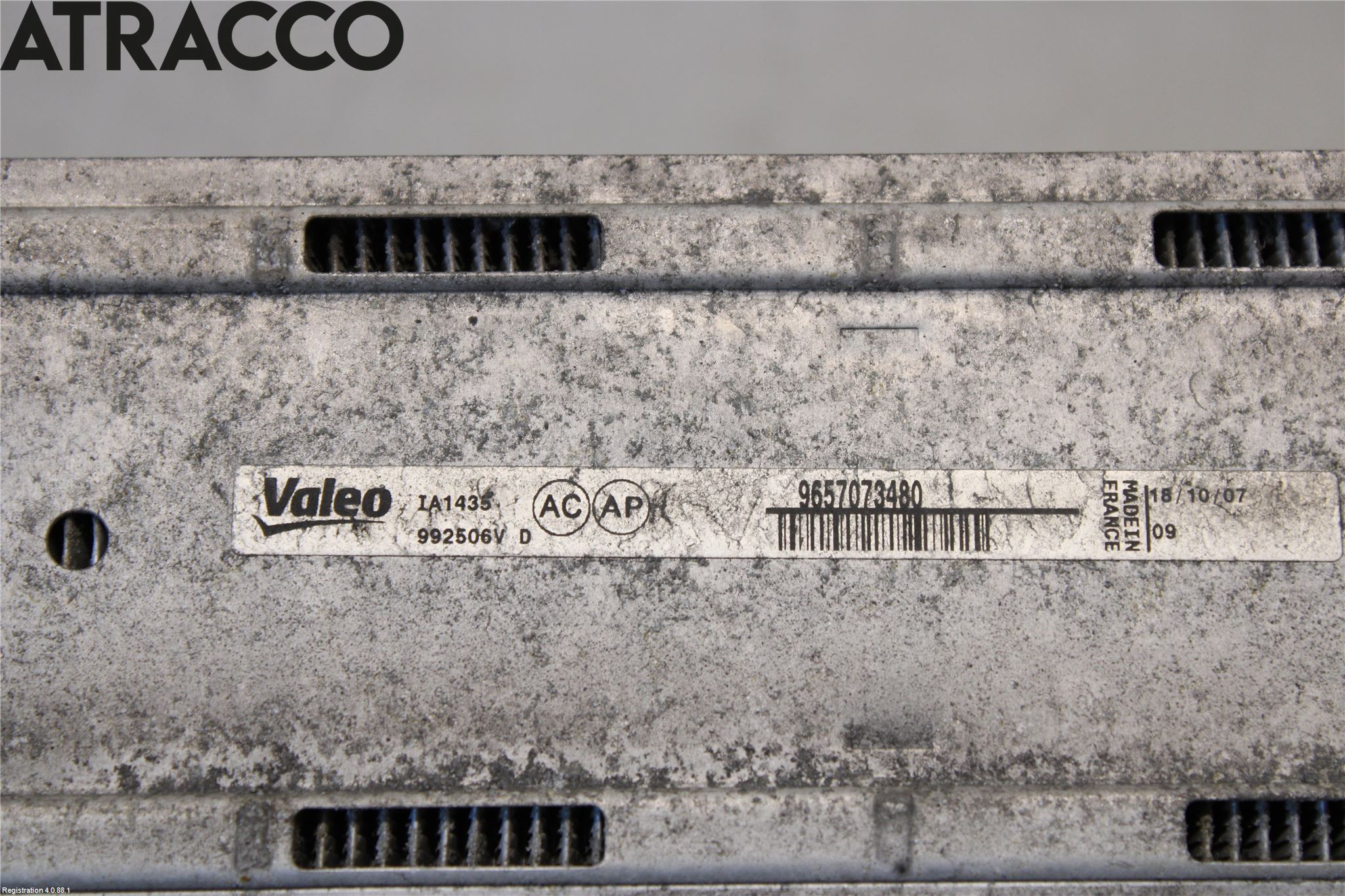 Peugeot 407 Intercooler Radiator