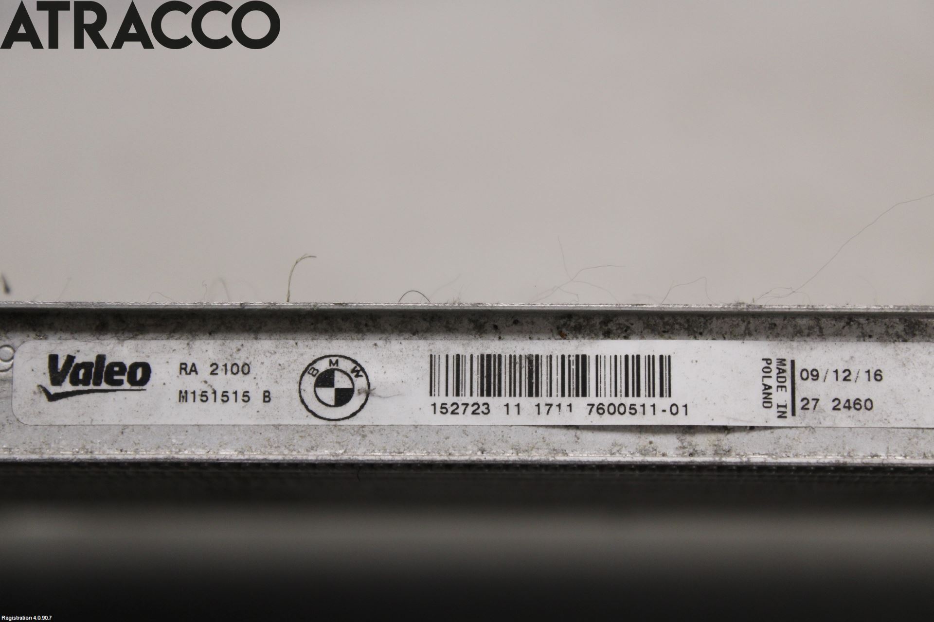 BMW i3 I01 13-22 Radiator Automat