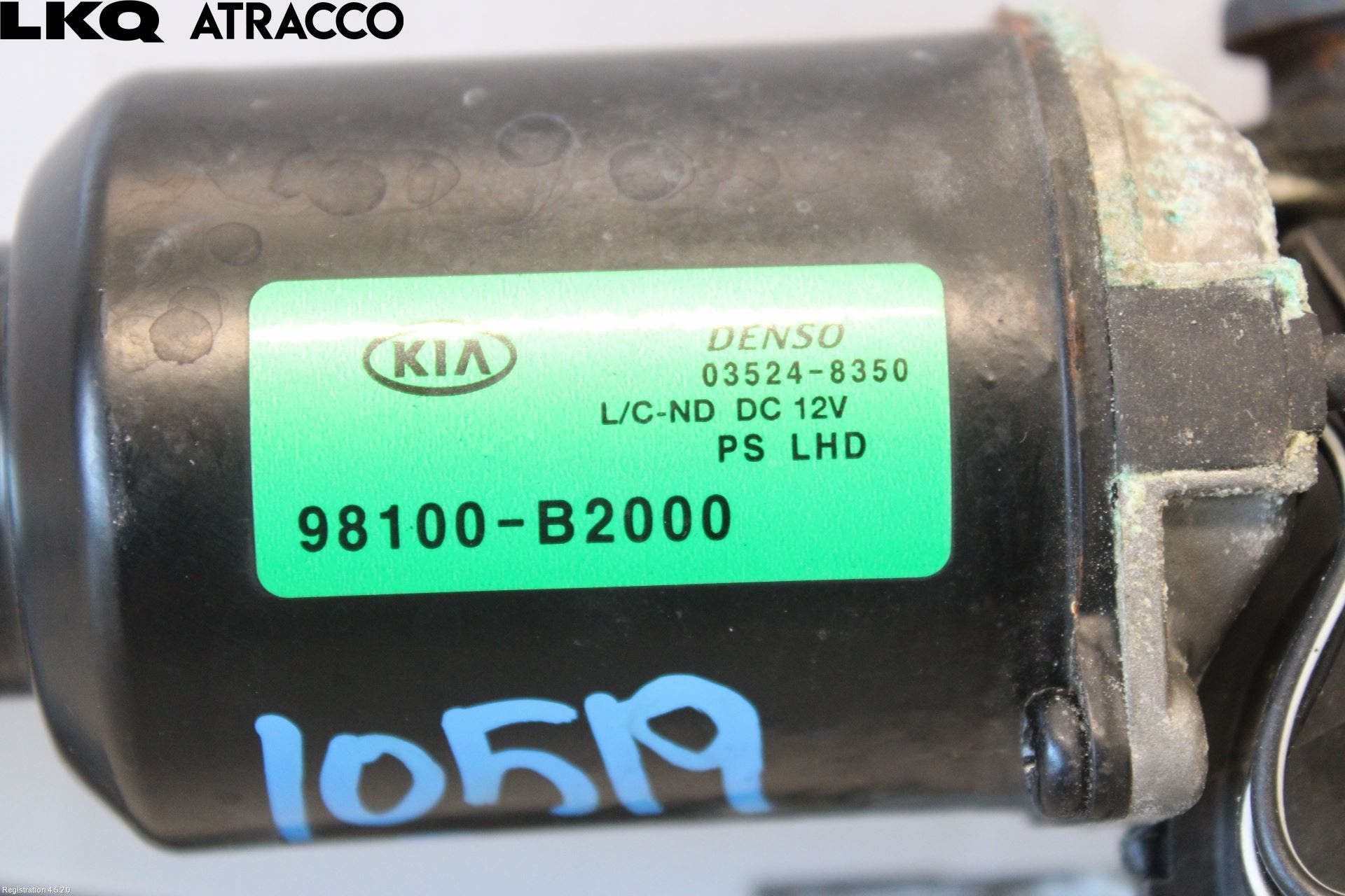 Kia SOUL 09- Viskermotor Frontrute