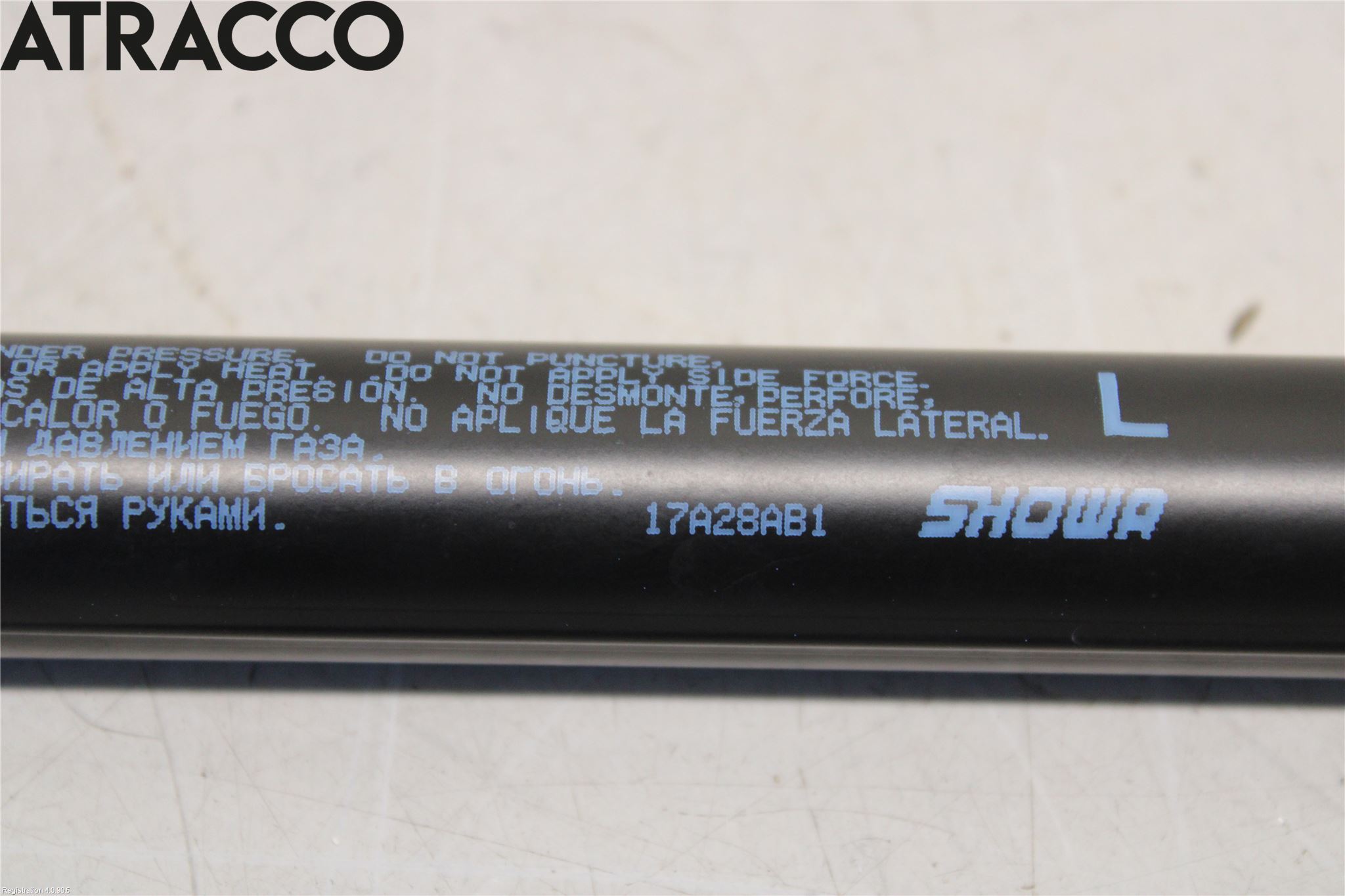 Mitsubishi ASX 10-22 Bakluke Demper-Gassfjær