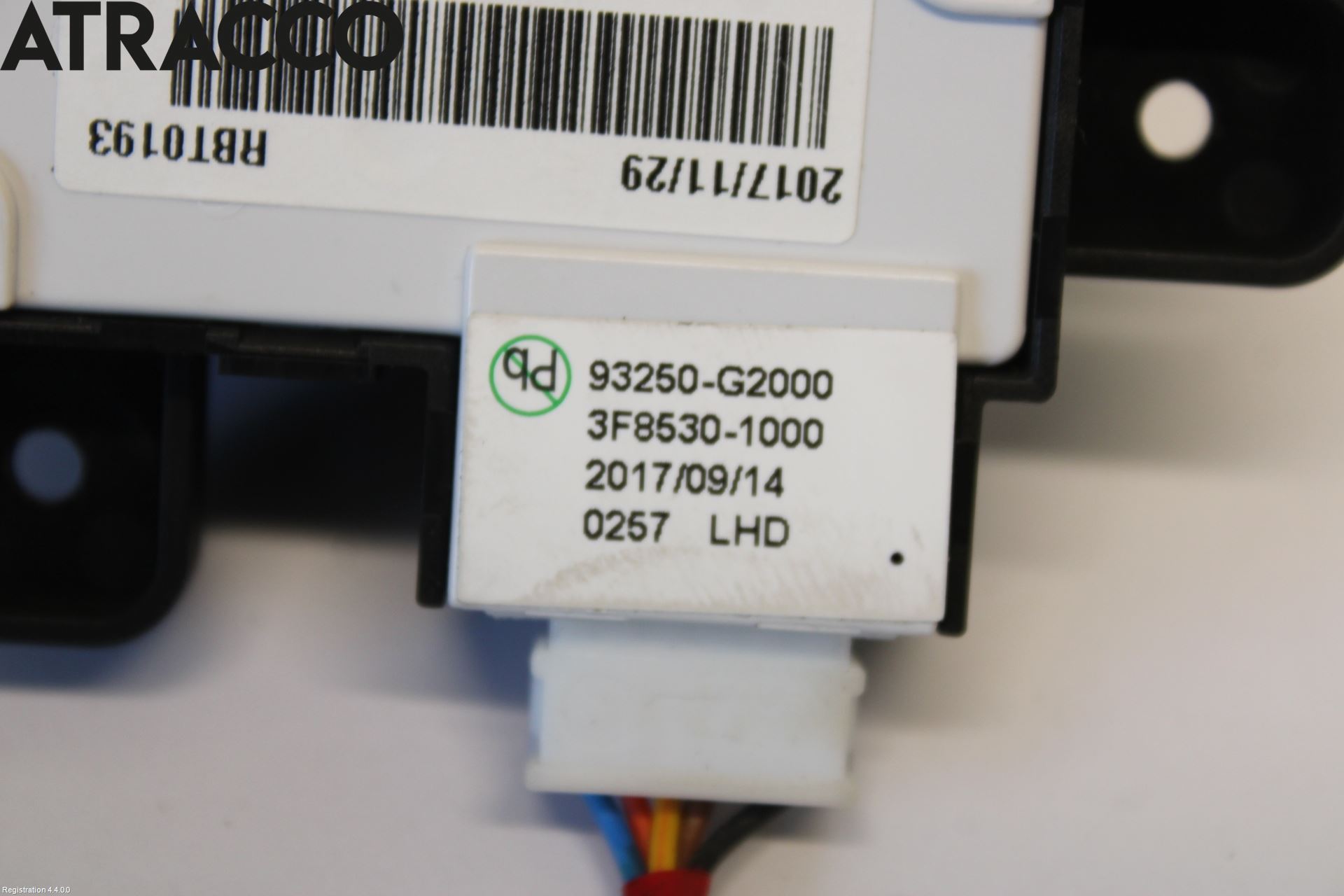 Hyundai IONIQ AE 17-22 Bryter Seteminne