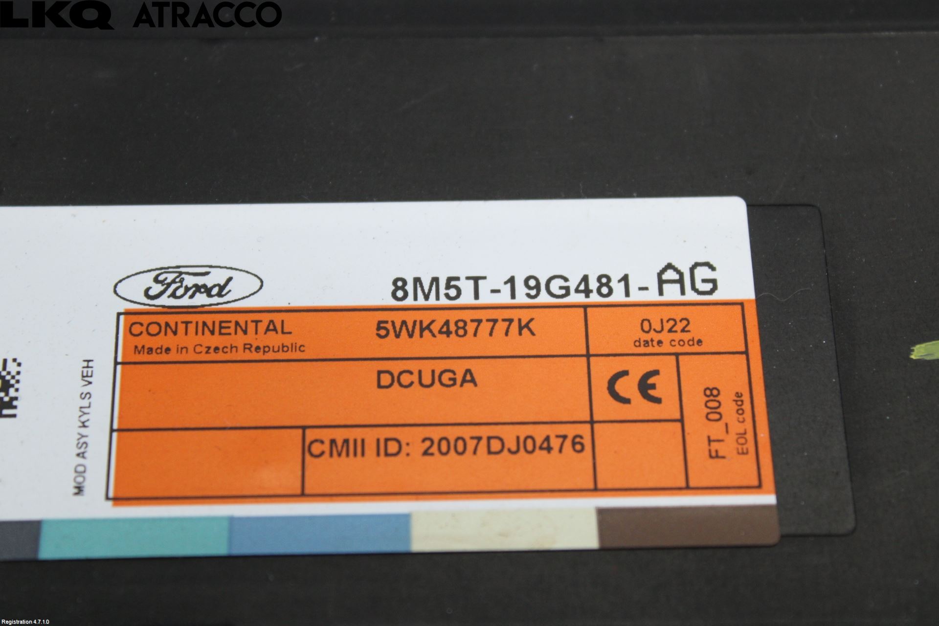 Ford KUGA 08-12 Styreenhet Sentrallås