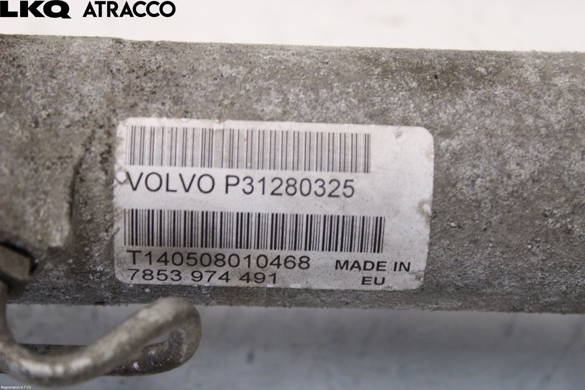 Volvo S60 05-10 Servo Snekke - Tannstang