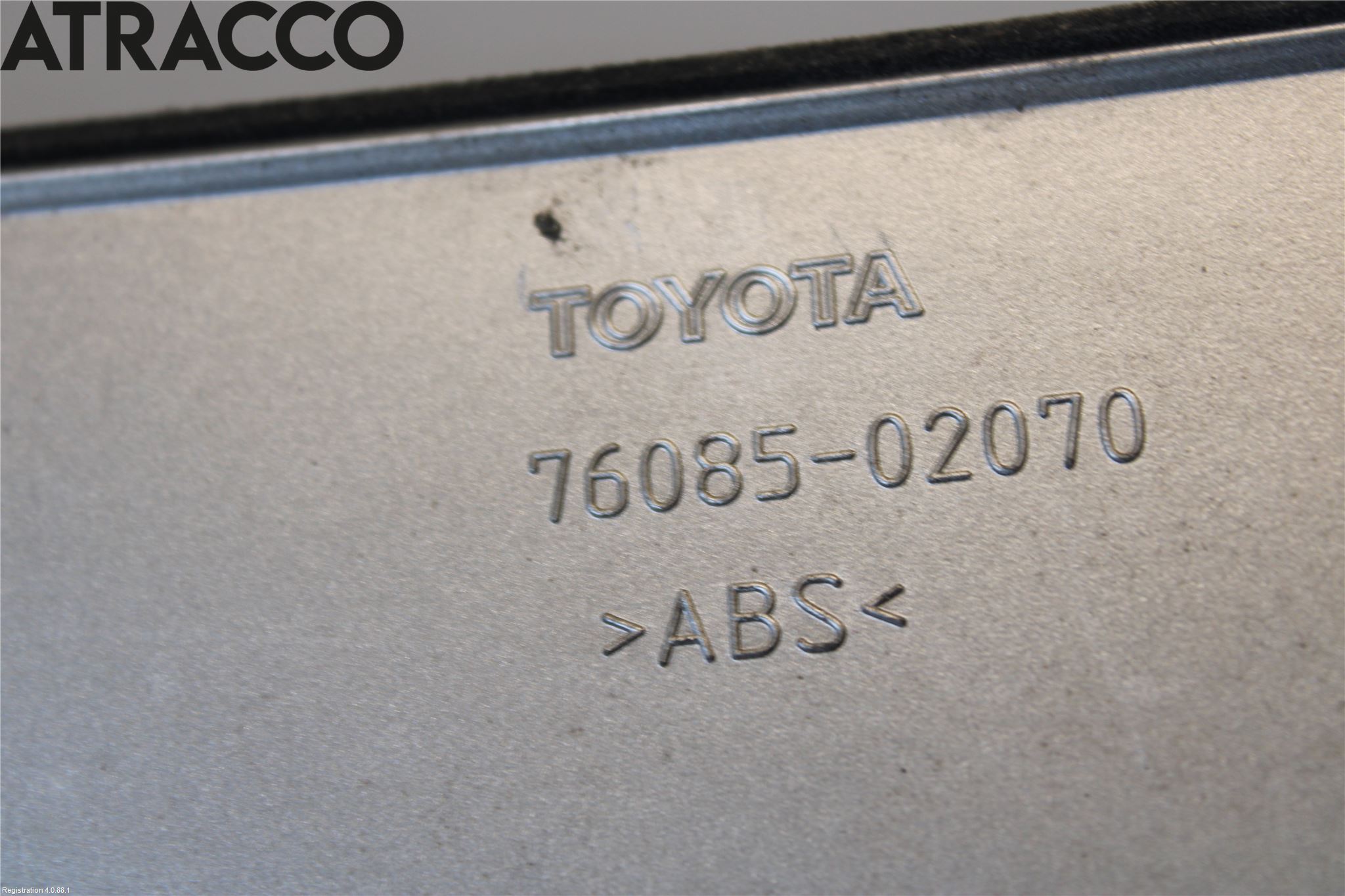 Toyota AURIS 10-12 Spoiler Bakluke