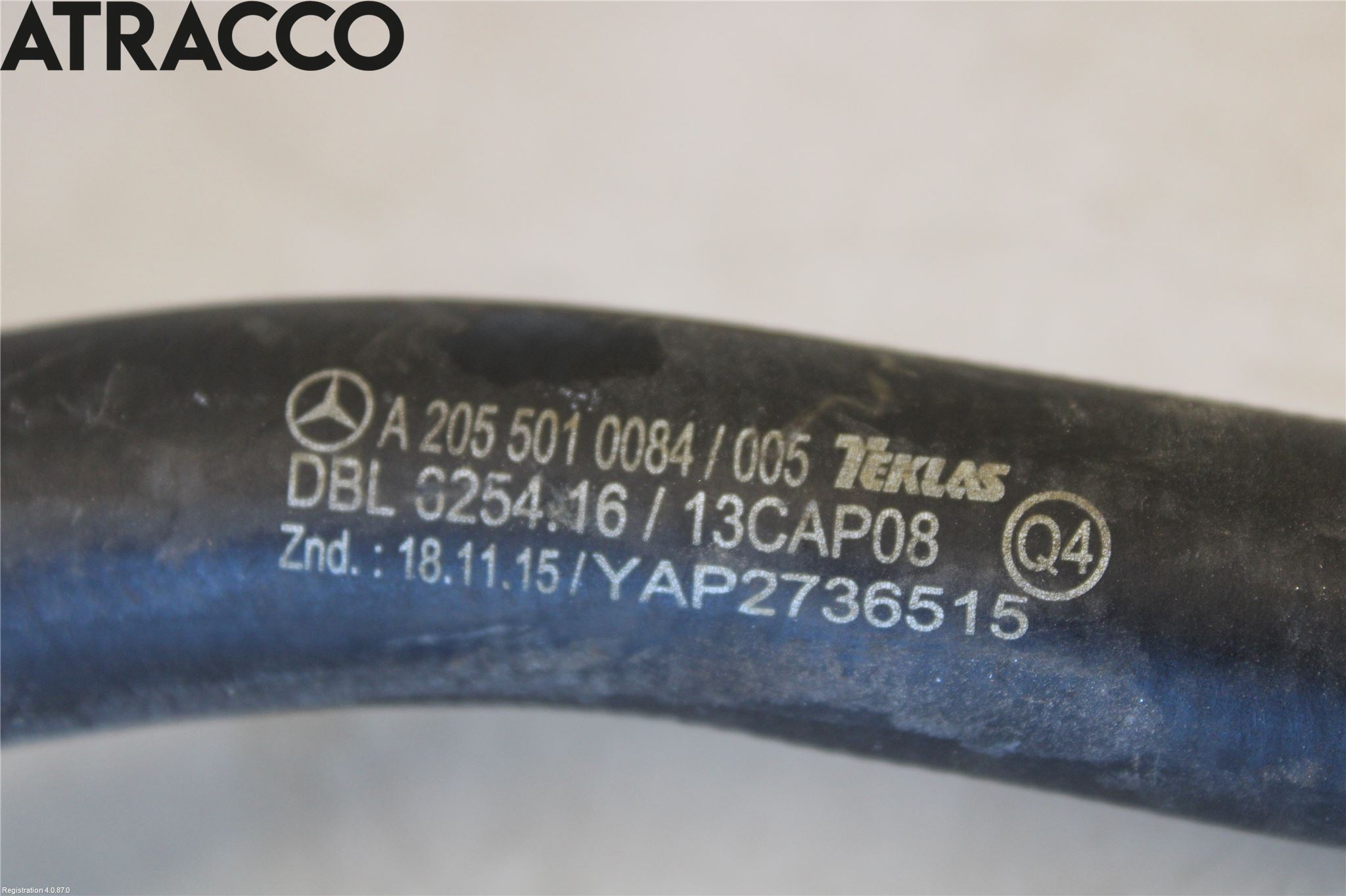 Mercedes-Benz MB C-KLASS (W205) 14-21 Kjøleslange Fordelingsrør