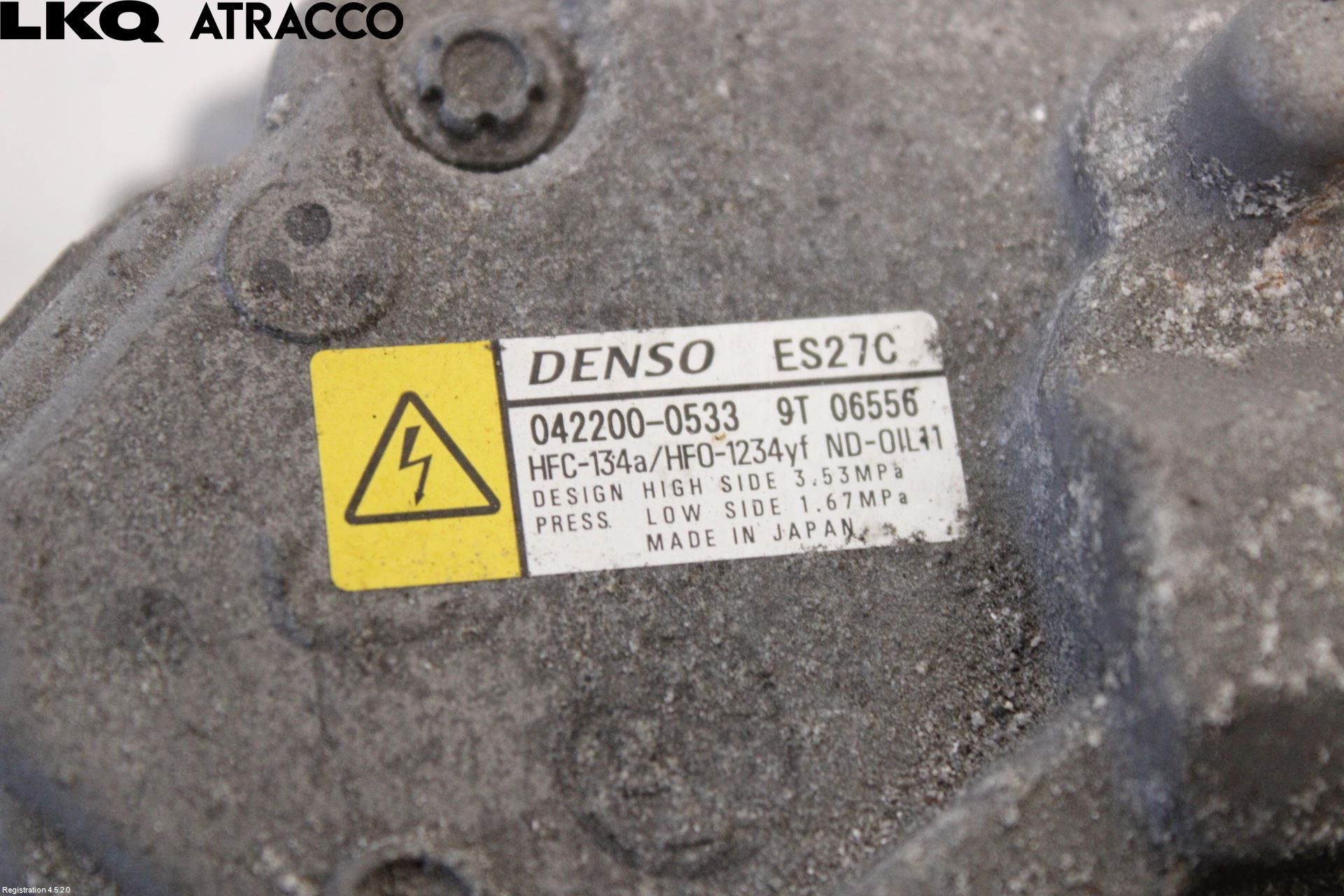 Toyota RAV4 13-18 Varme Ac Kompressor