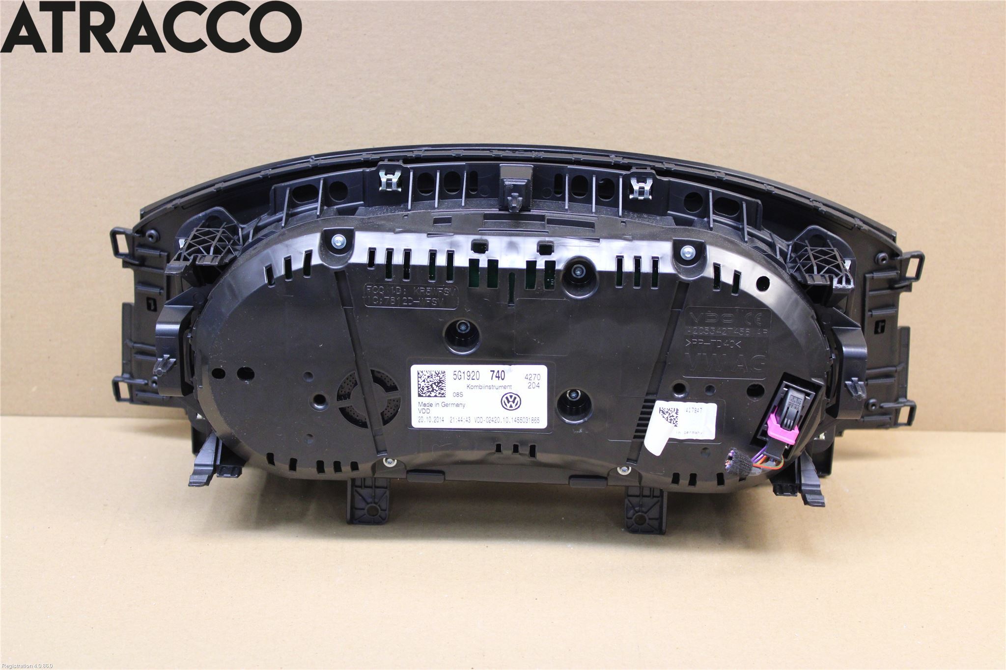 Volkswagen VW GOLF / E-GOLF VII 13-20 Instr Kombinert