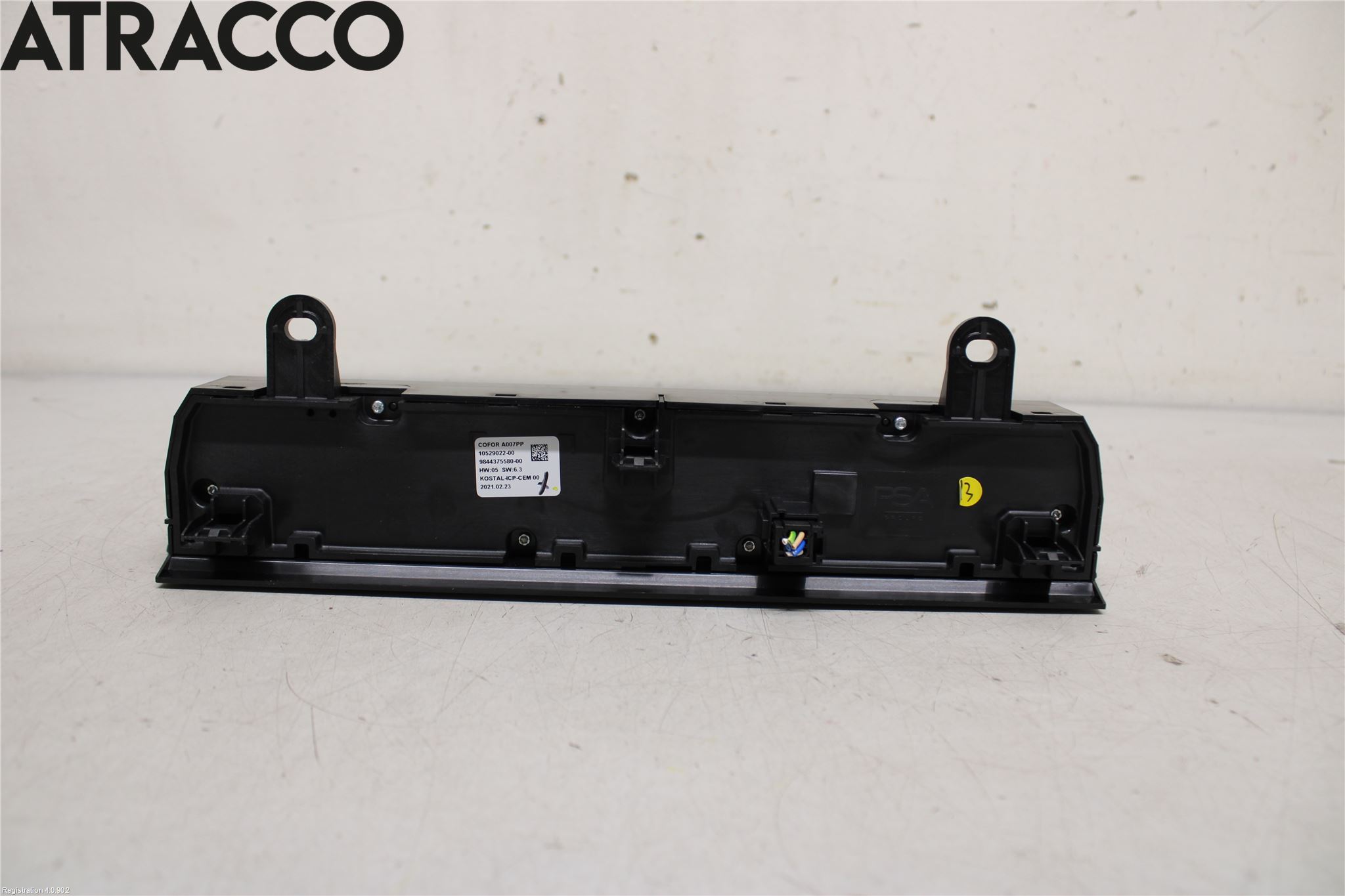 Citroen C4/E-C4 C4X/E-C4X III 21- Varme Ac Betjening-Display