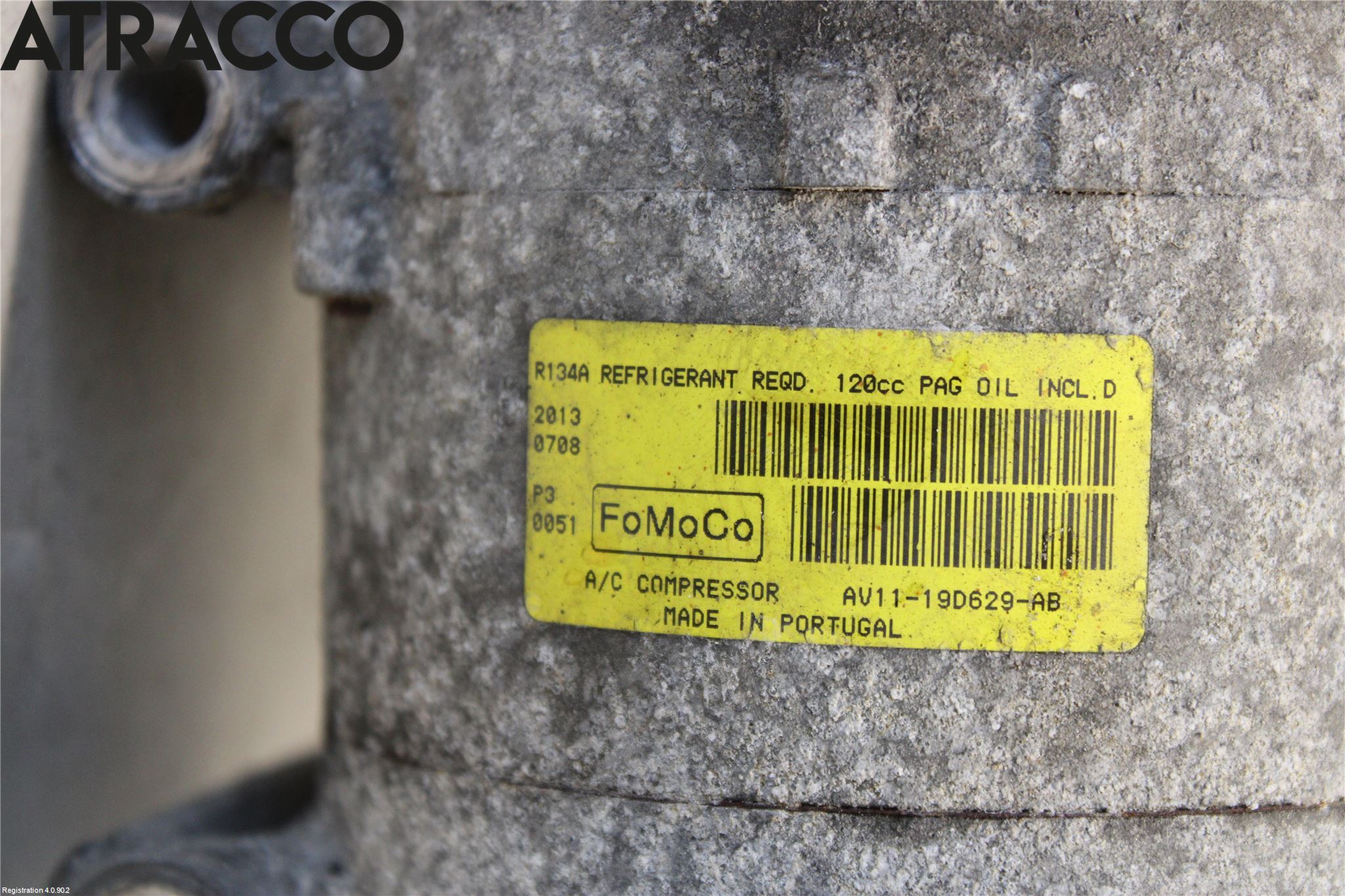 Ford FOCUS 11-14 Varme Ac Kompressor