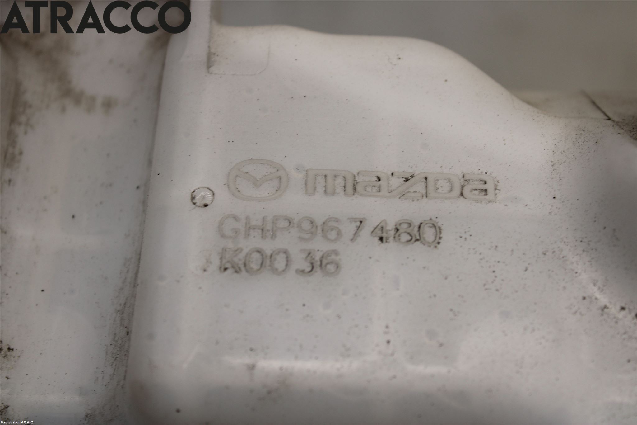 Mazda 6 13- Spylerbeholder Frontrute-Lykte