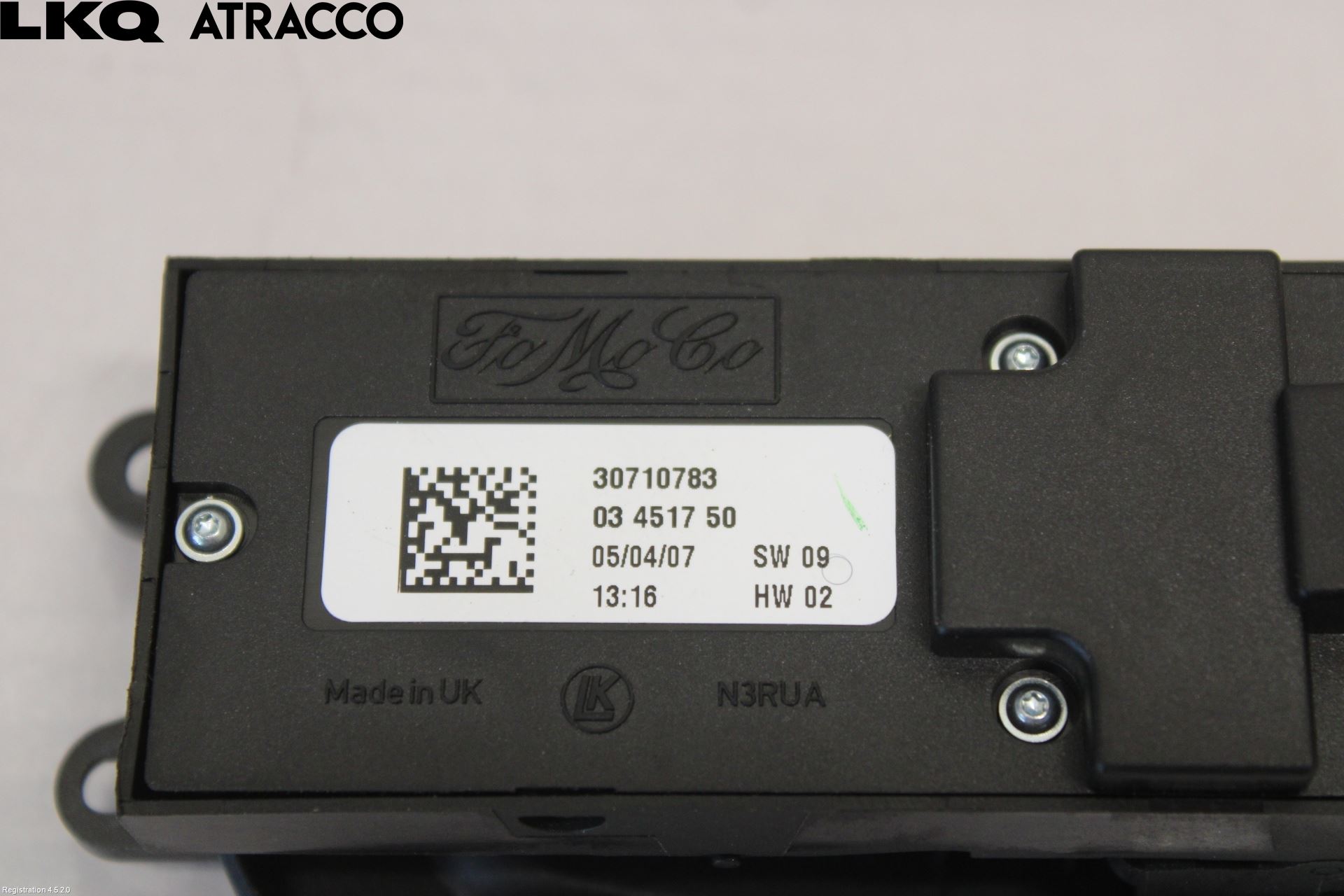 Volvo C30 07-10 Bryter Vindusheis