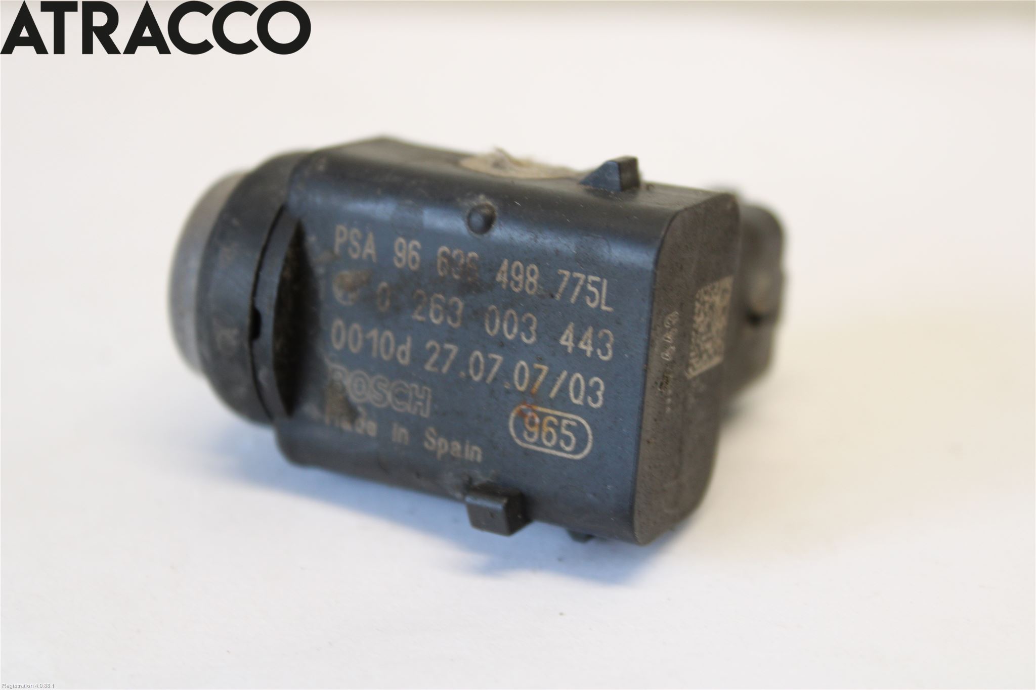 Peugeot 407 Sensor Parkering Front