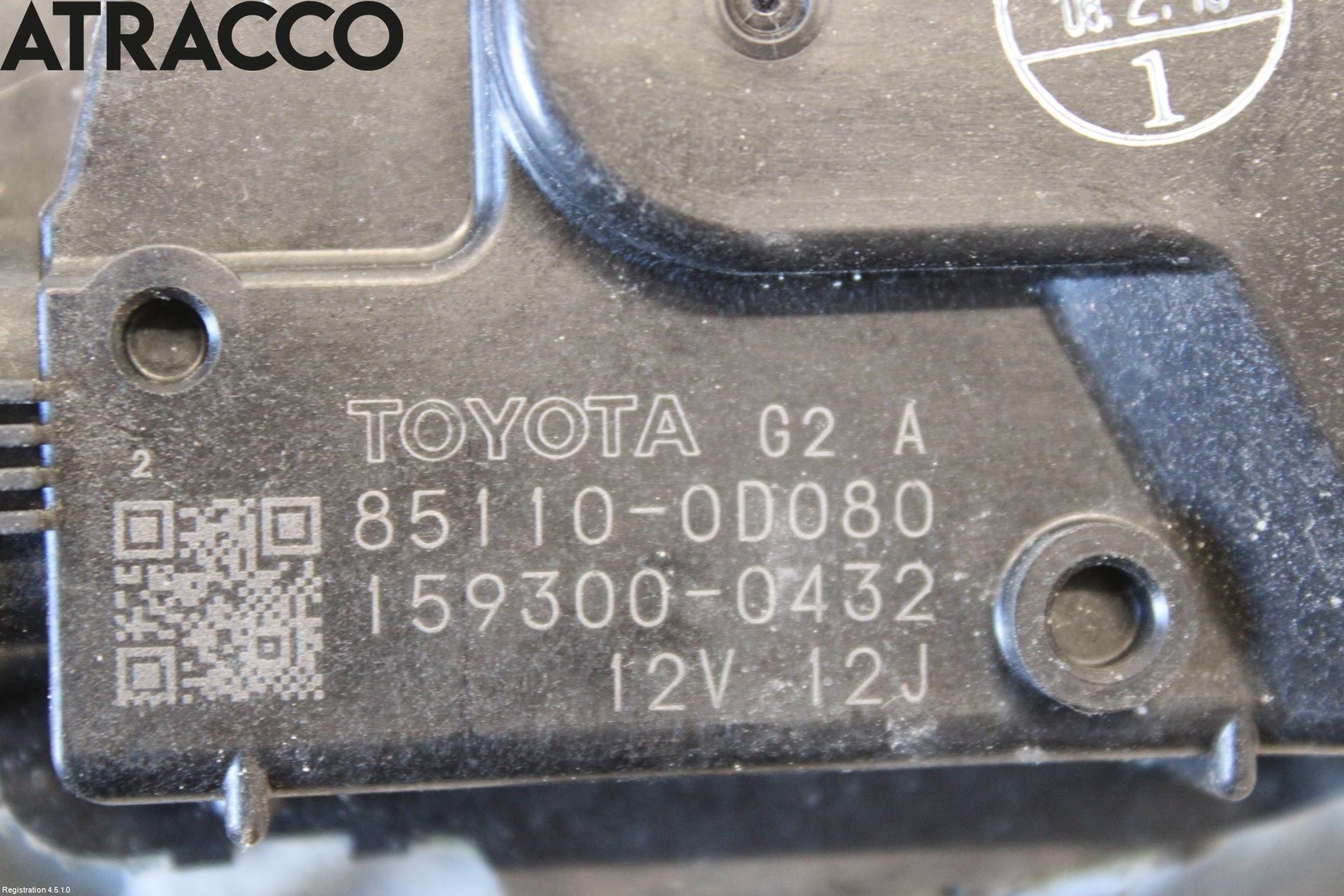 Toyota YARIS XP90 06-11 Viskermotor Frontrute