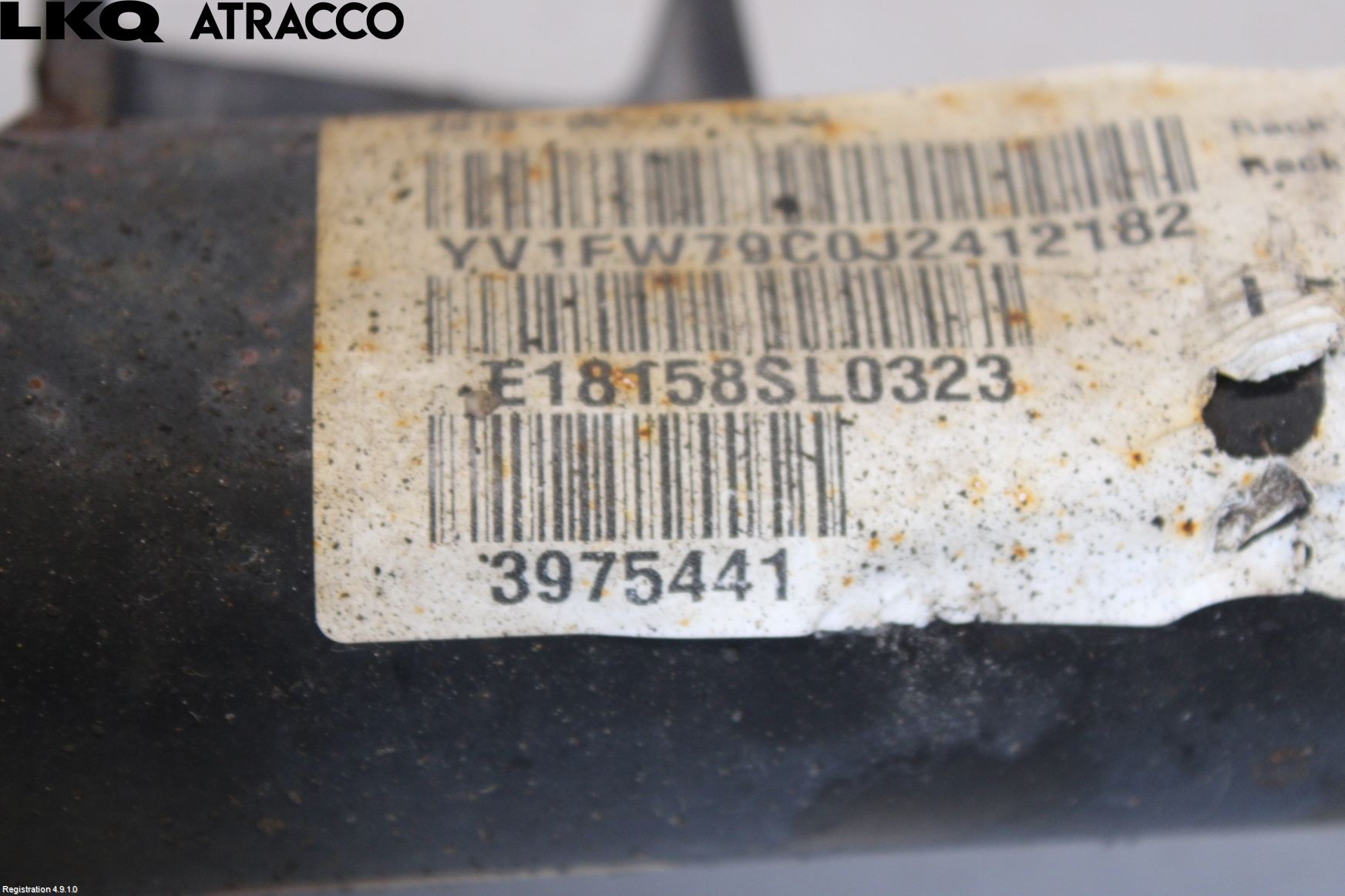 Volvo V60 14-18 Fjærbein Foran Venstre