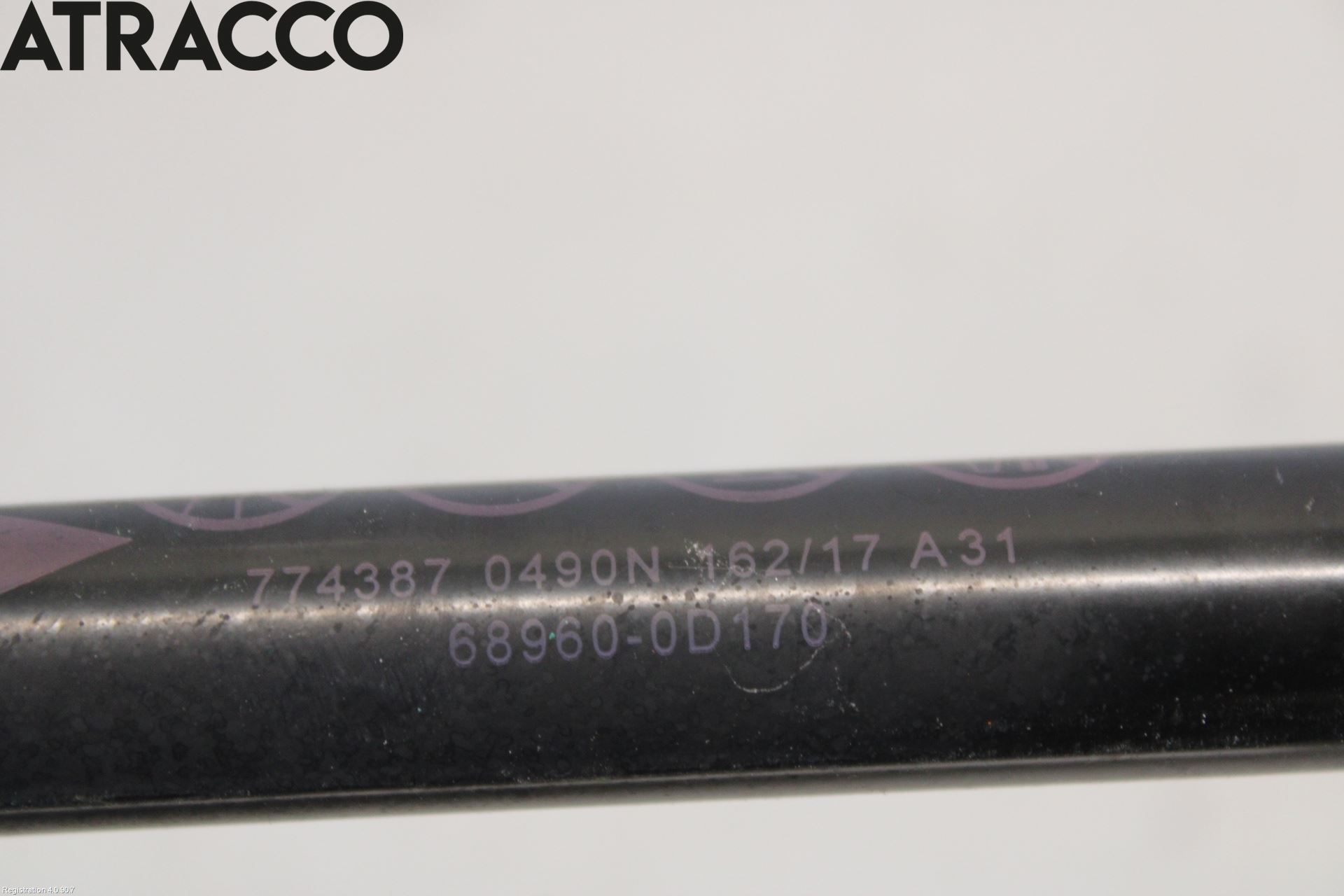 Toyota YARIS XP130 15-20 Bakluke Demper-Gassfjær