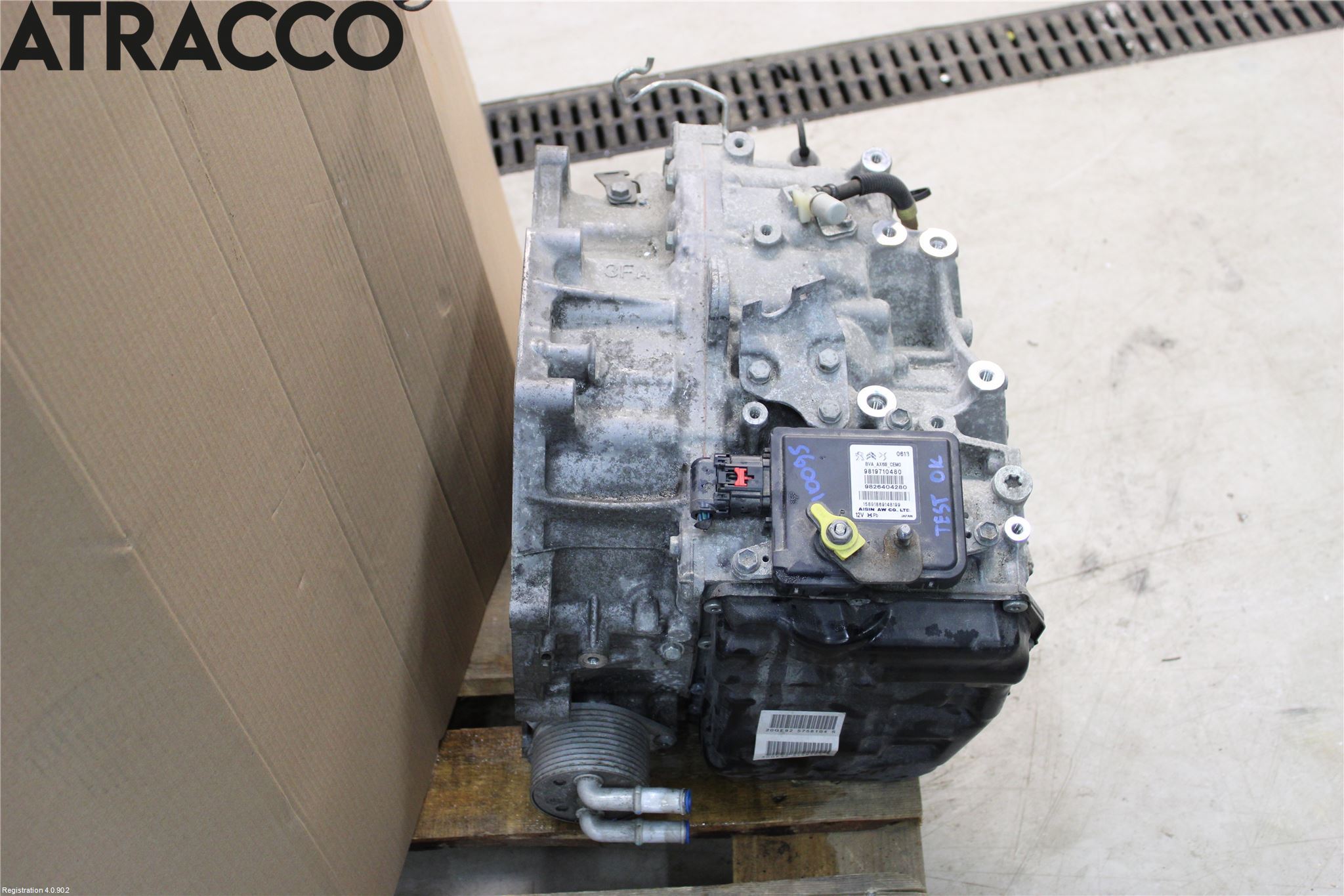 Citroen C4 CACTUS 14-20 Gearkasse Automat