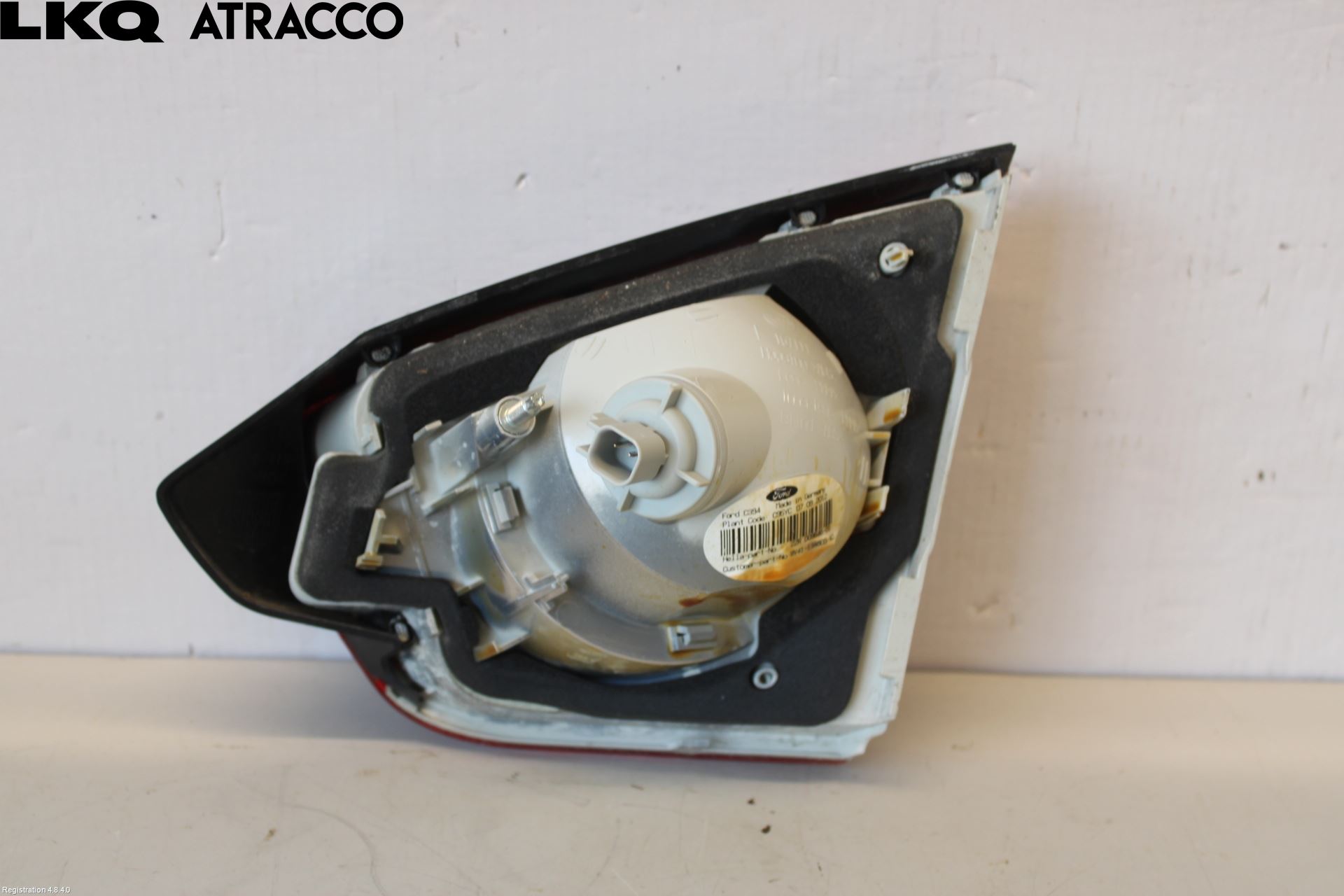 Ford KUGA 08-12 Baklykt Venstre  På Luke(Indre